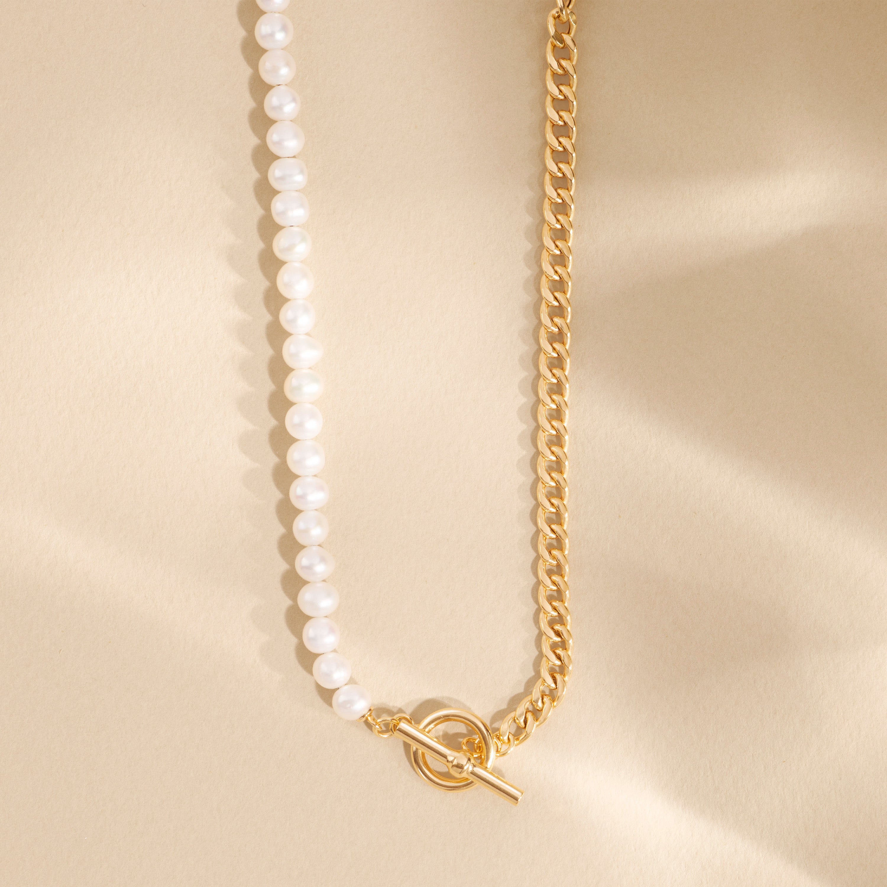 Pia Pearl Chain Necklace