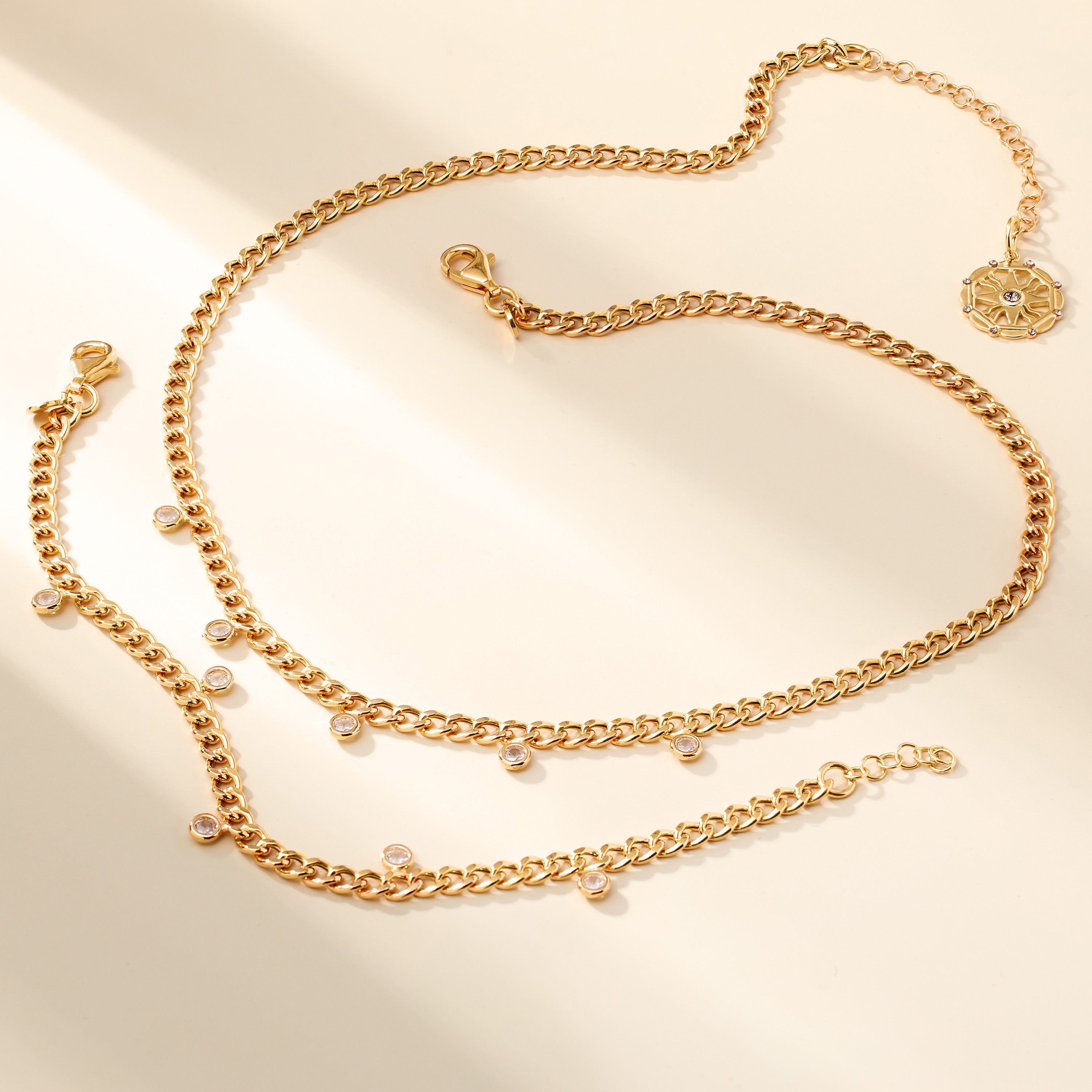Chiara Curb Chain Necklace