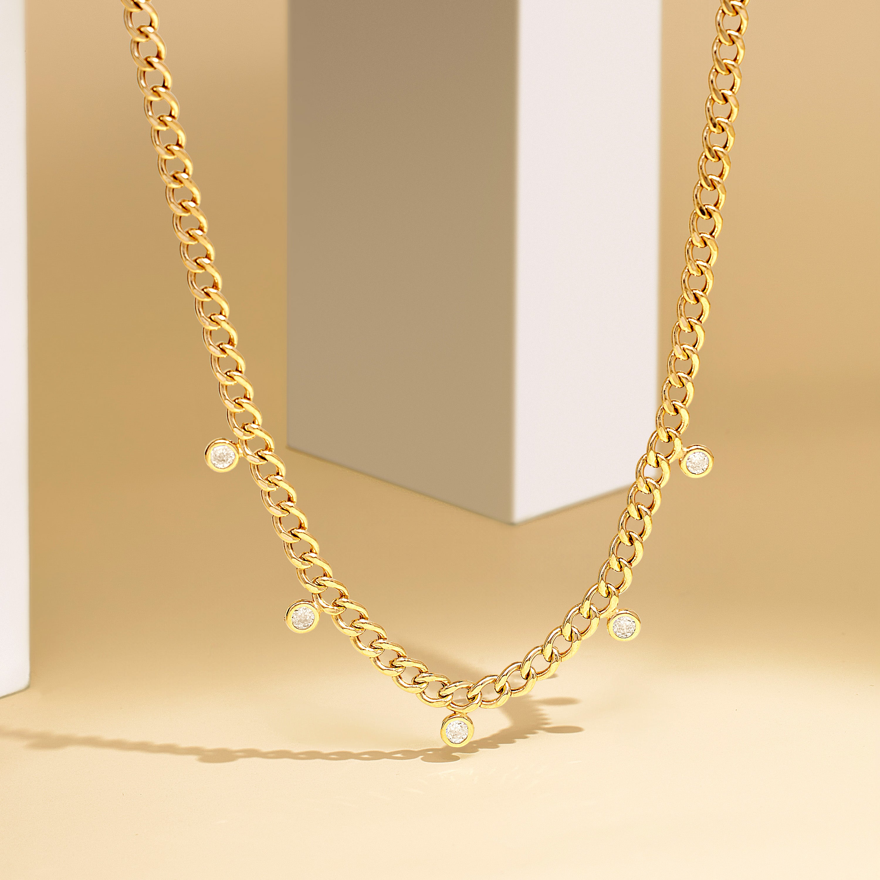 Chiara Curb Chain Necklace