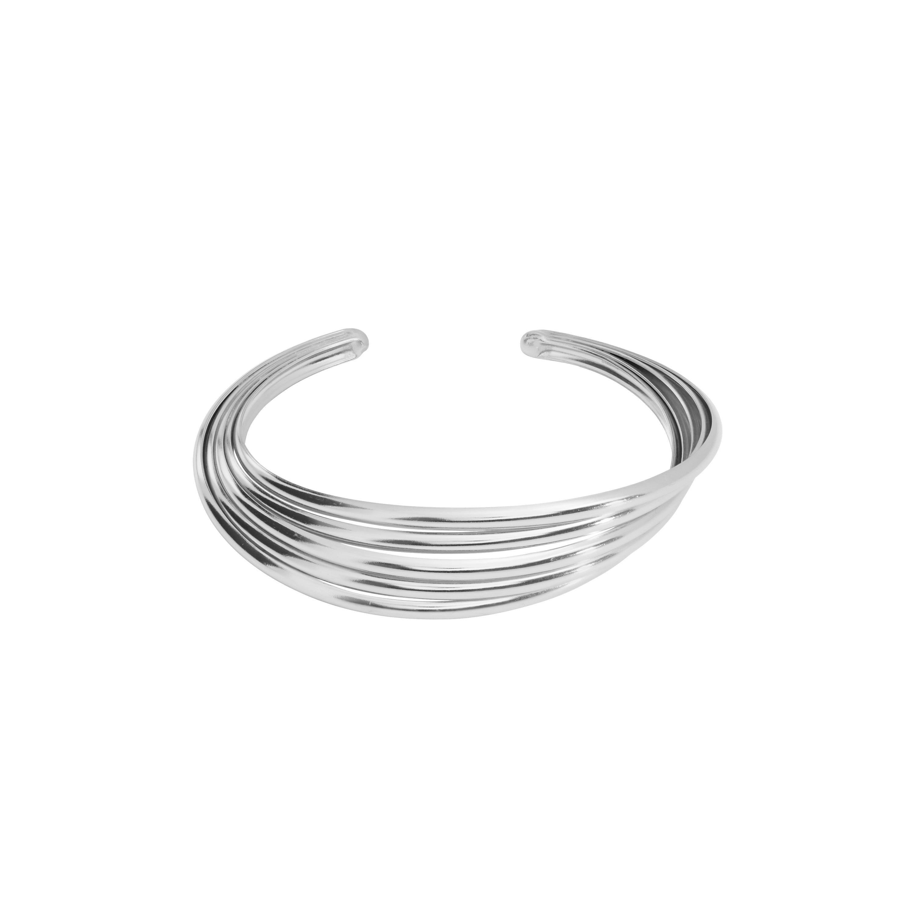 Bold Sculptural Row Cuff