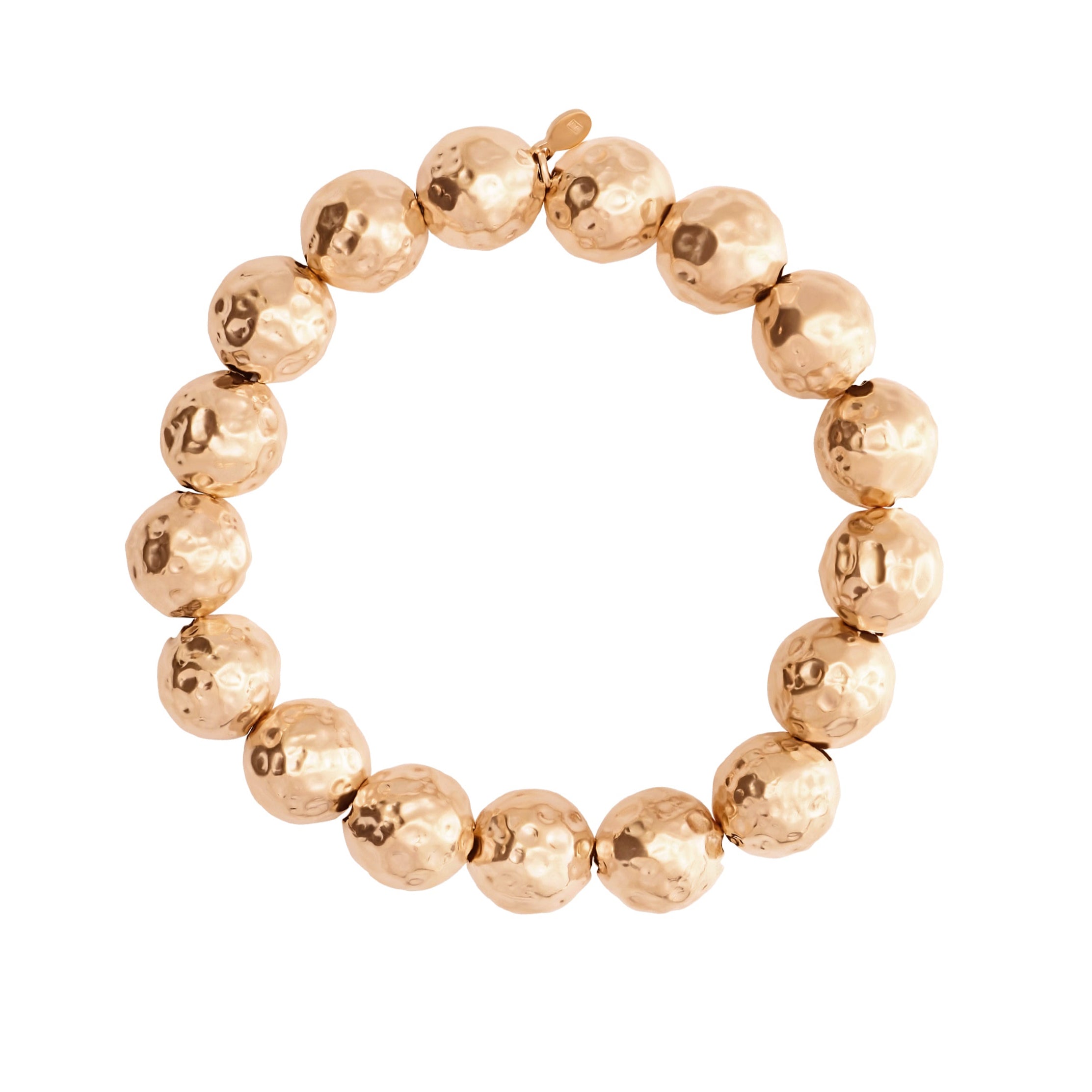 Hammered Ball Bracelet