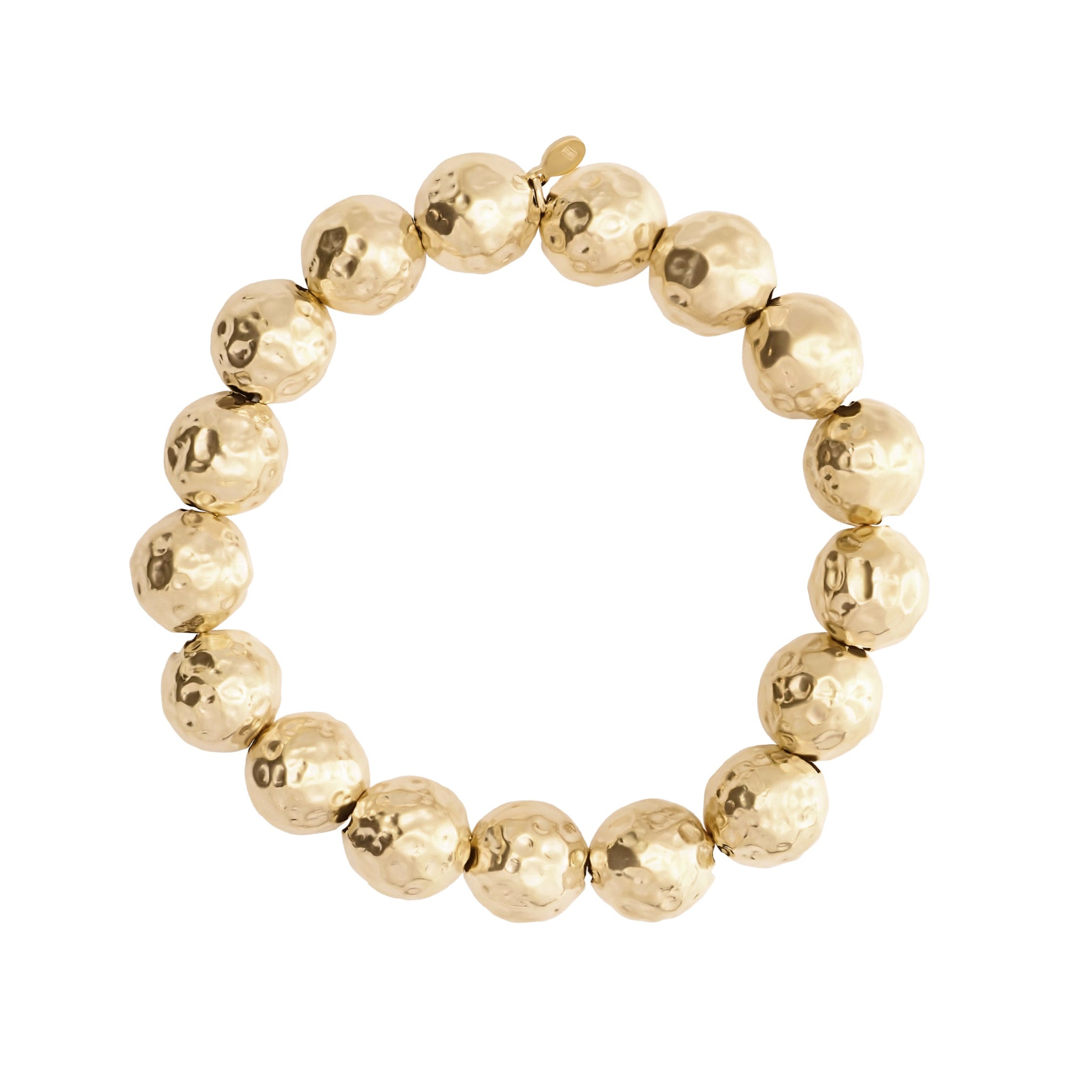 Hammered Ball Bracelet