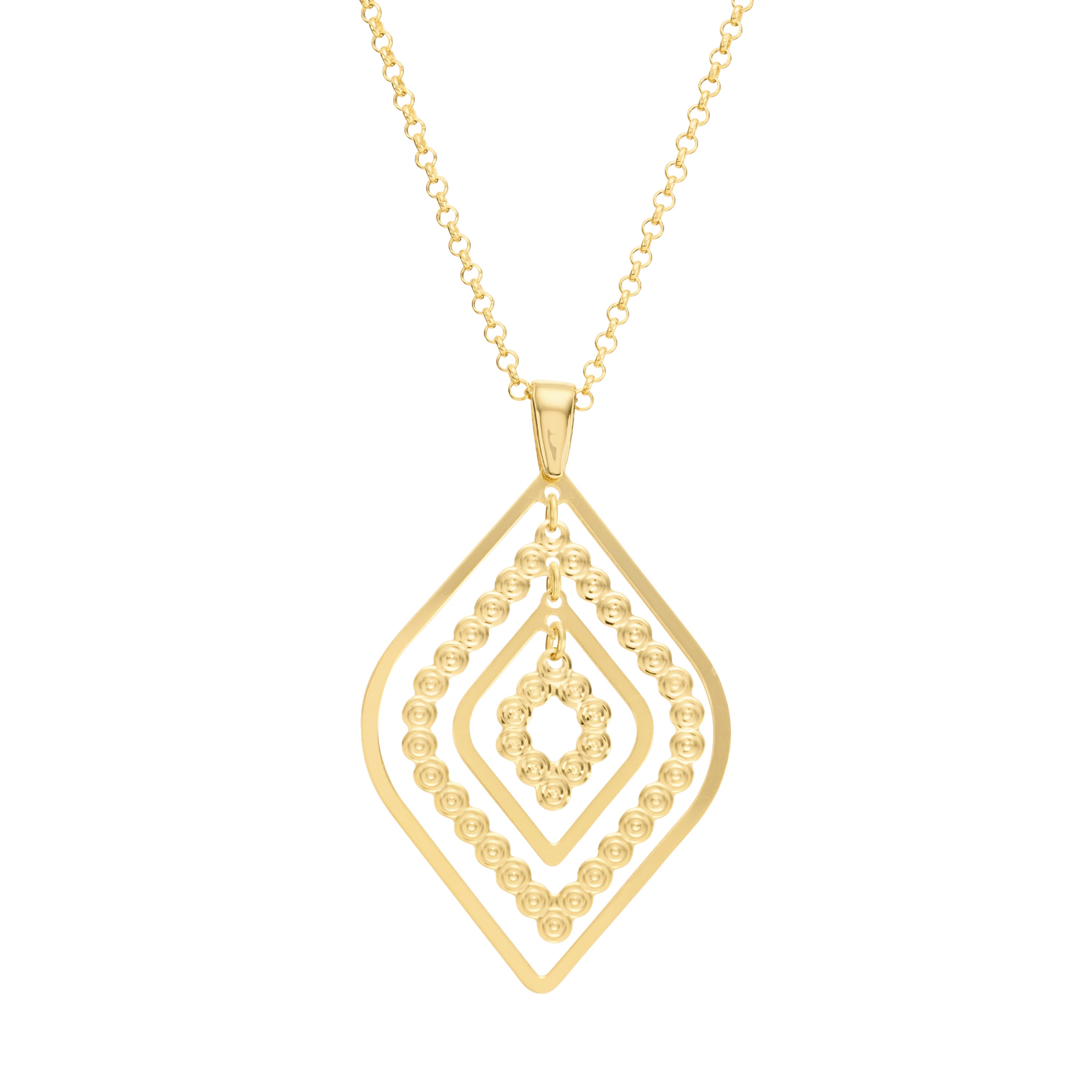 Marquise Pendant Necklace