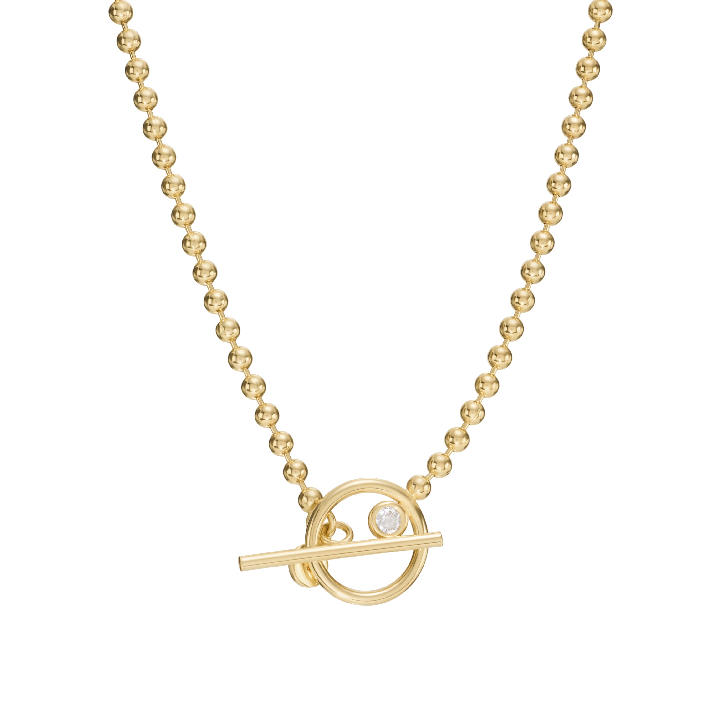 Capri Beaded Toggle Necklace