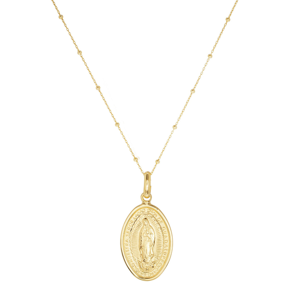 Mother Mary Pendant Necklace