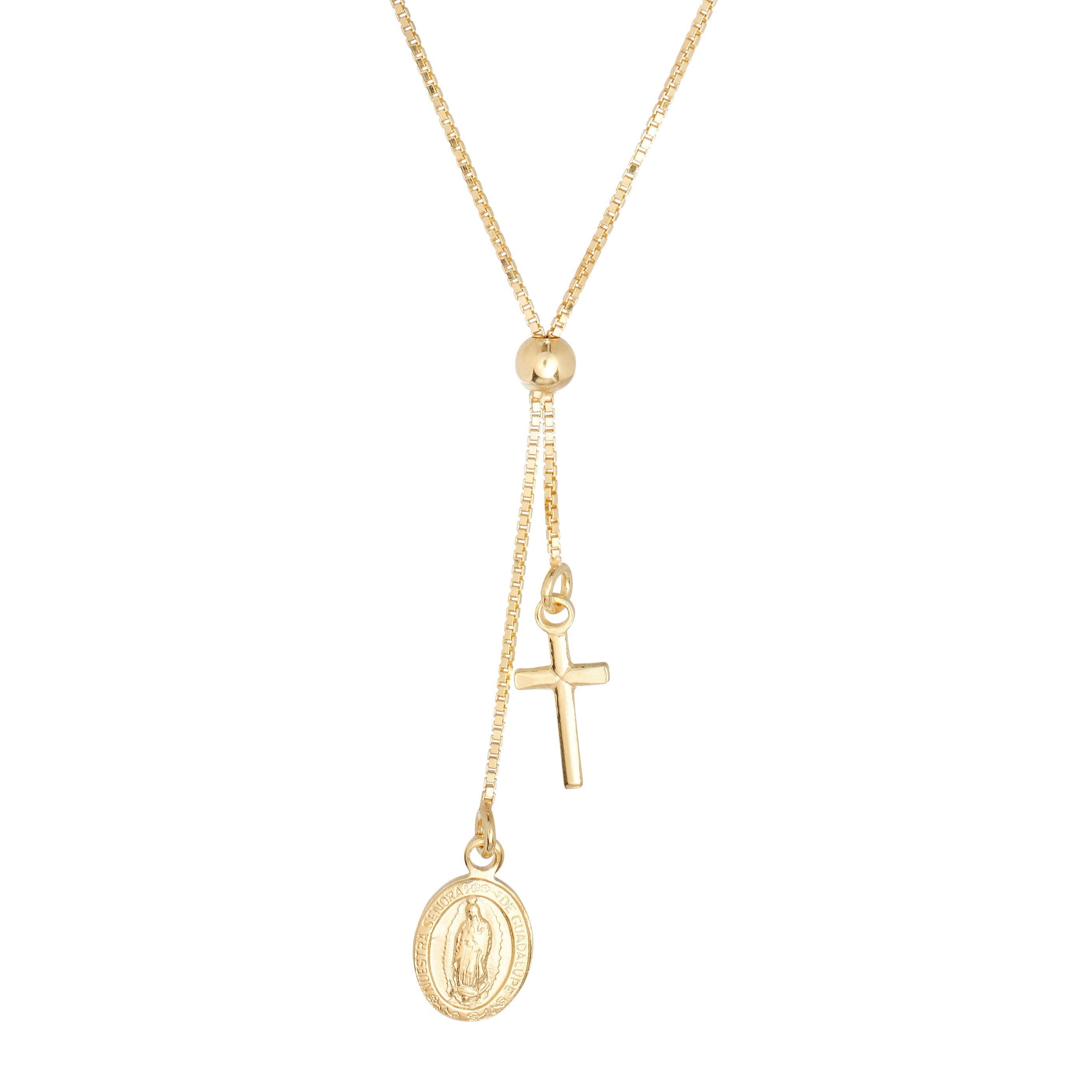 Divine Devotion Lariat Necklace