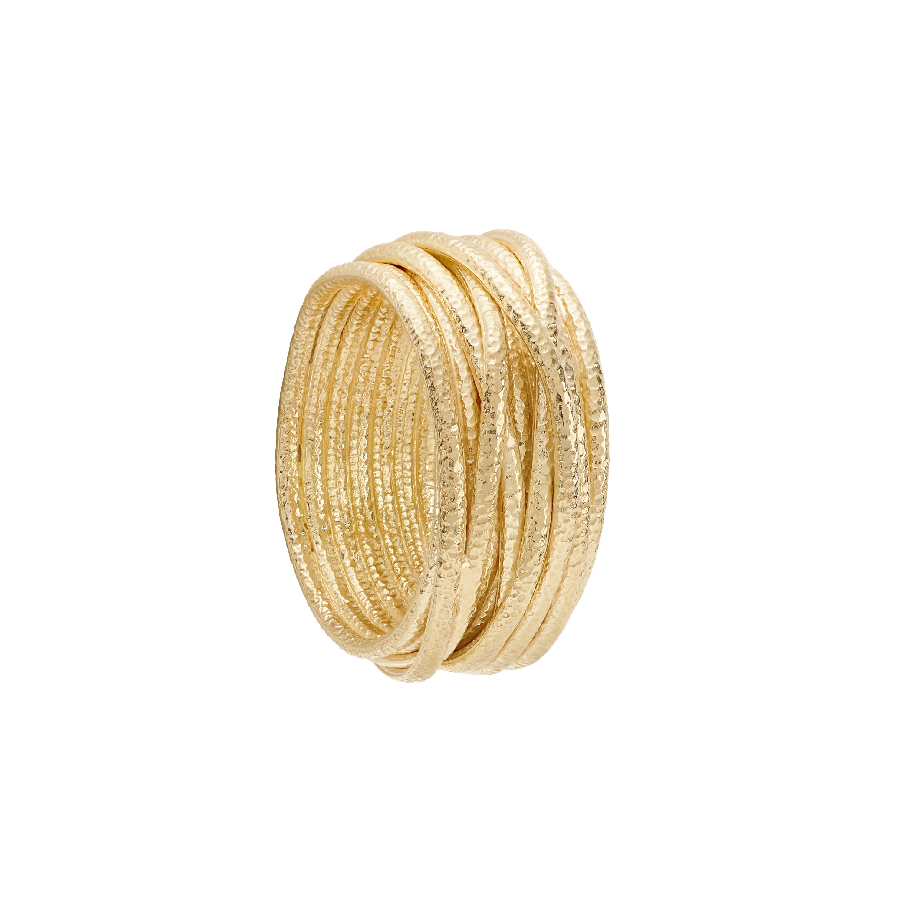 Textural Stacked Ring