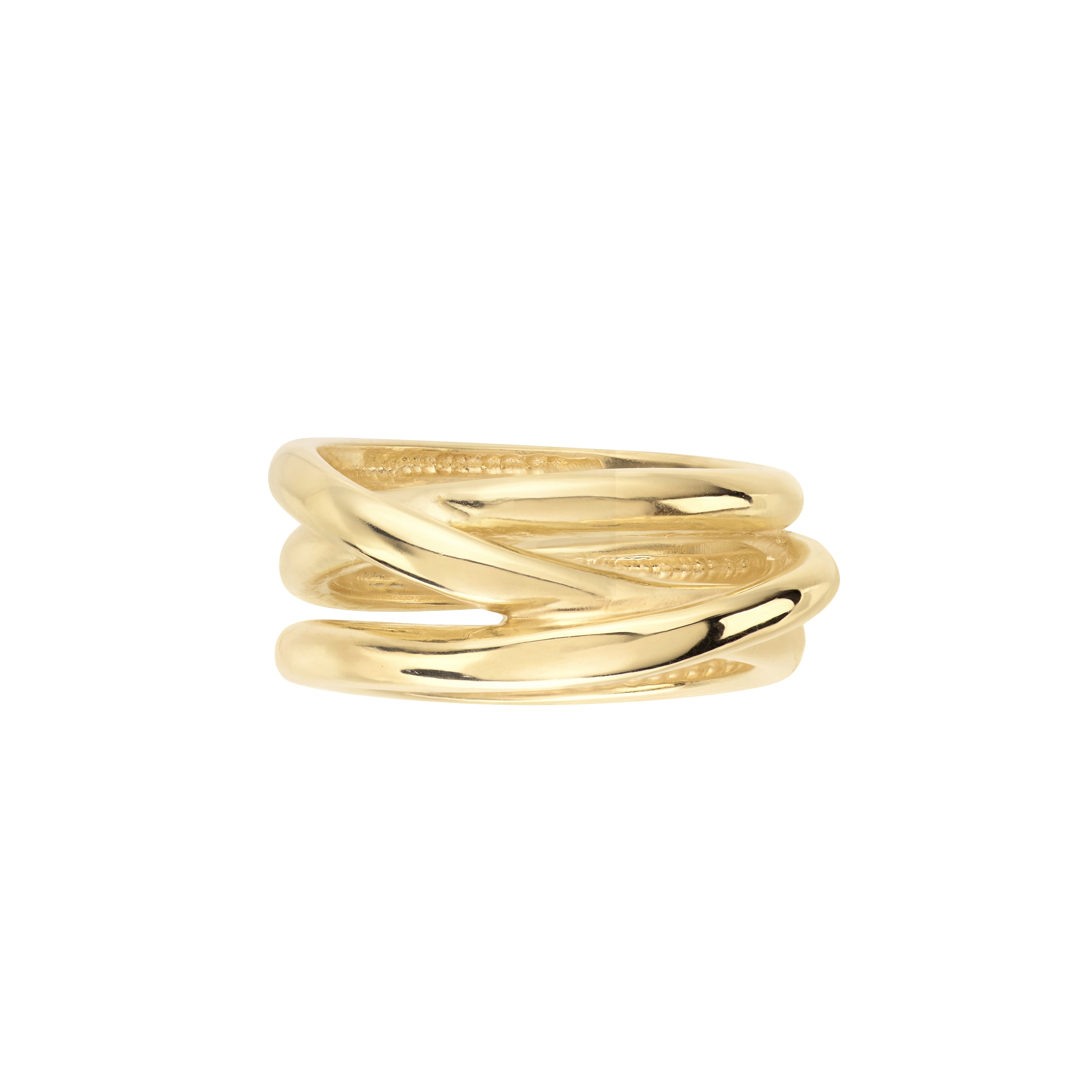 Marcella Spiral Stacked Ring