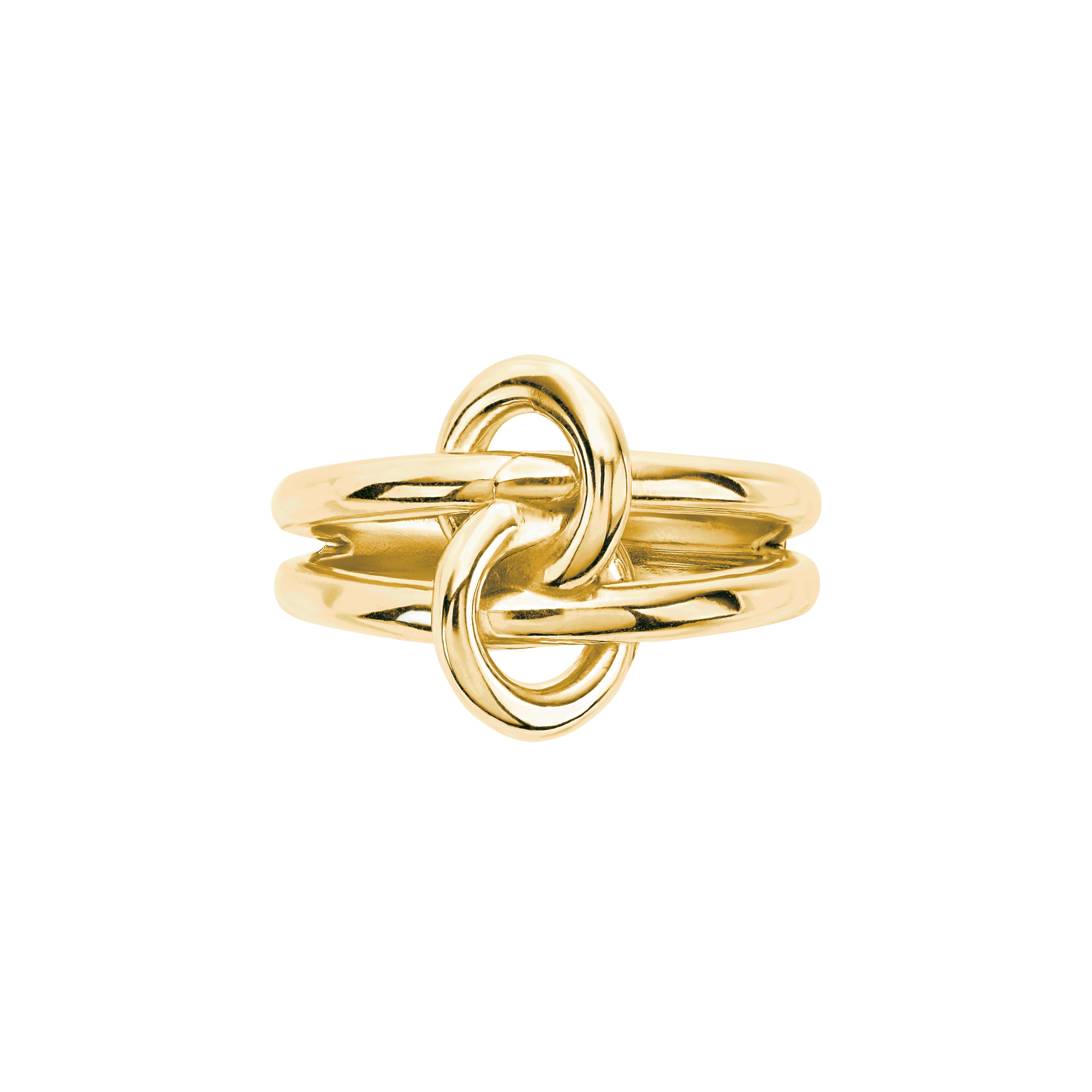 Caterina Stacked Knot Ring