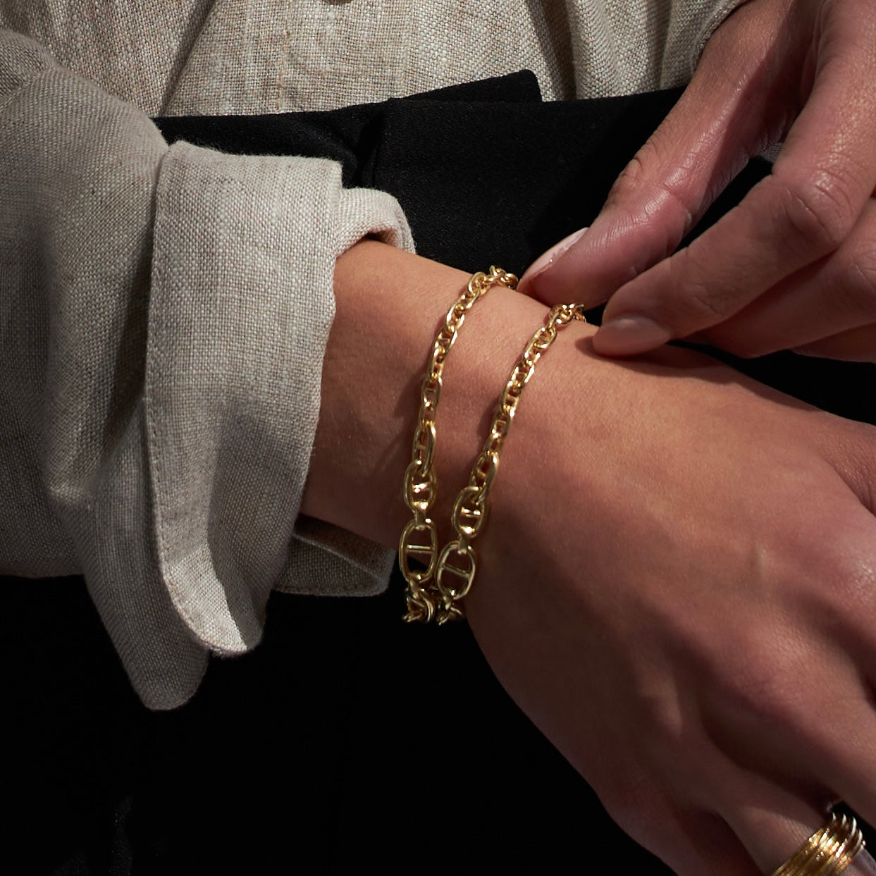 Graduated Mariner Bracelet