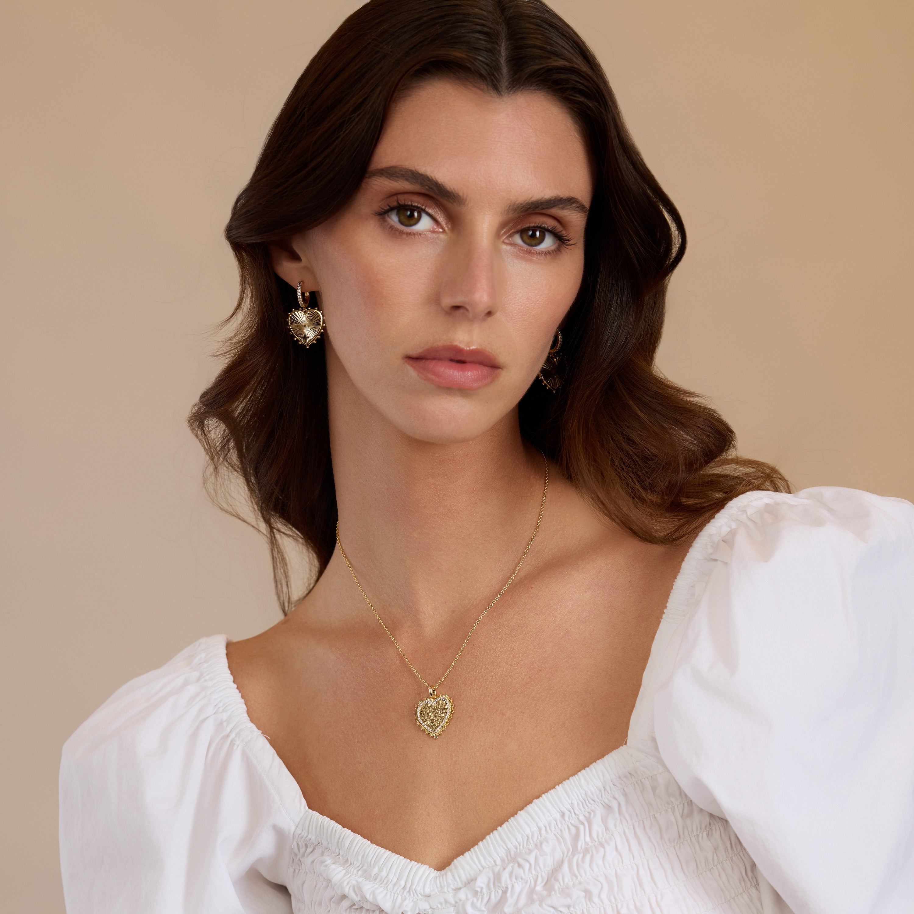 Amore Lucente Heart Earrings