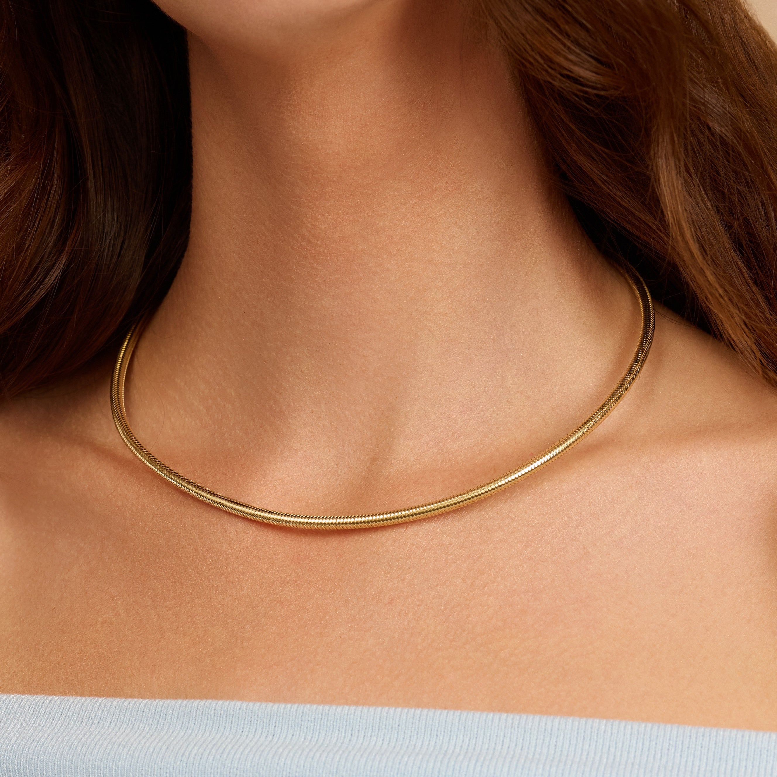 The Solare Mesh Necklace