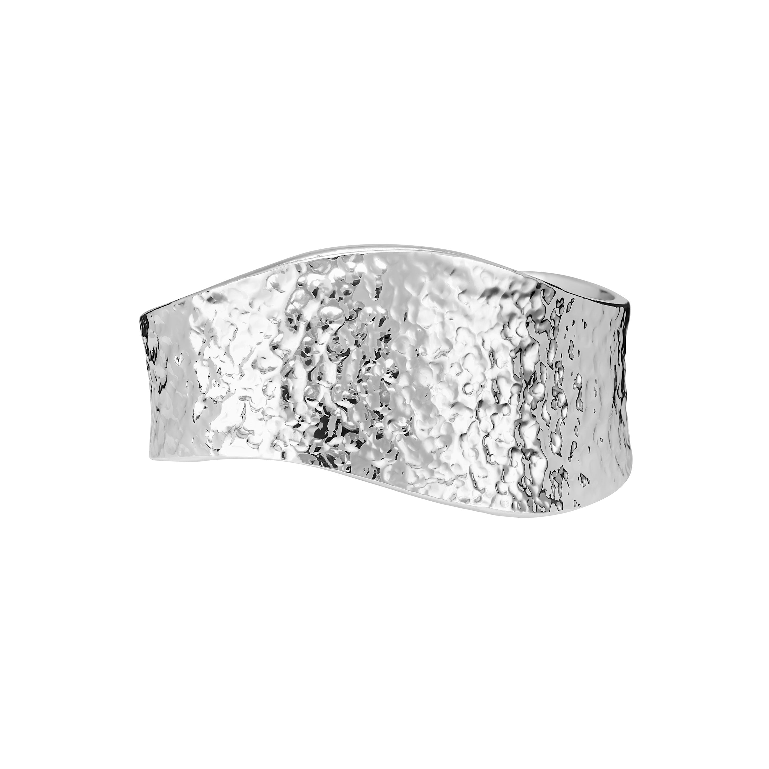 Tidal Texture Cuff Bracelet