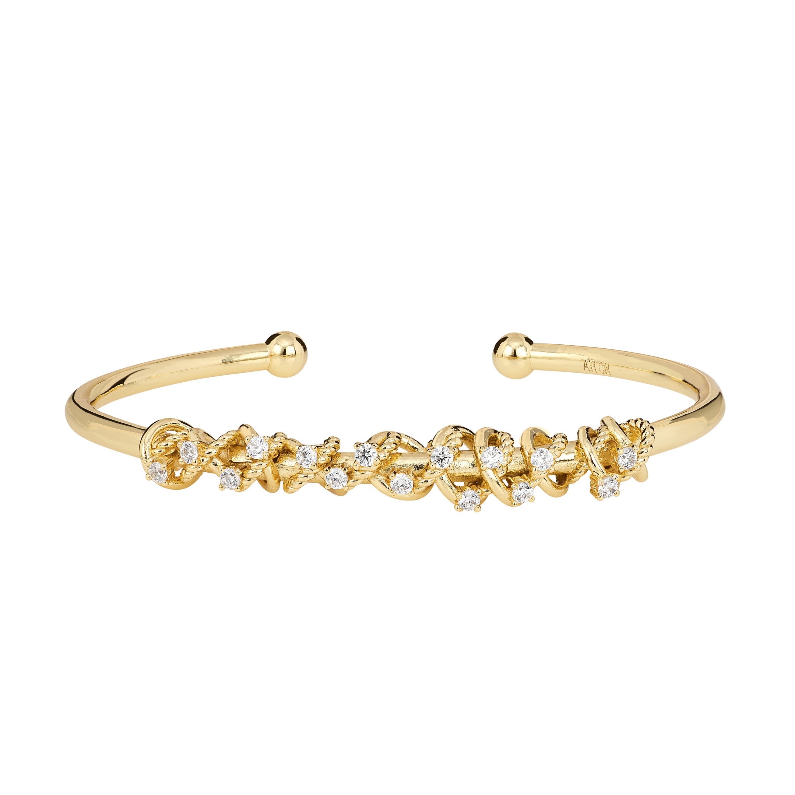 Marina Rope Knot Cuff Bracelet