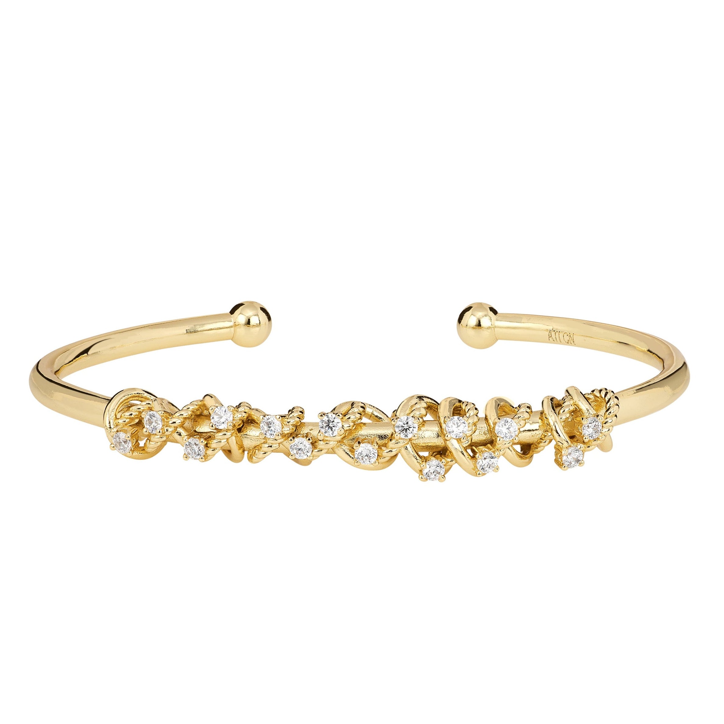 Marina Rope Knot Cuff Bracelet