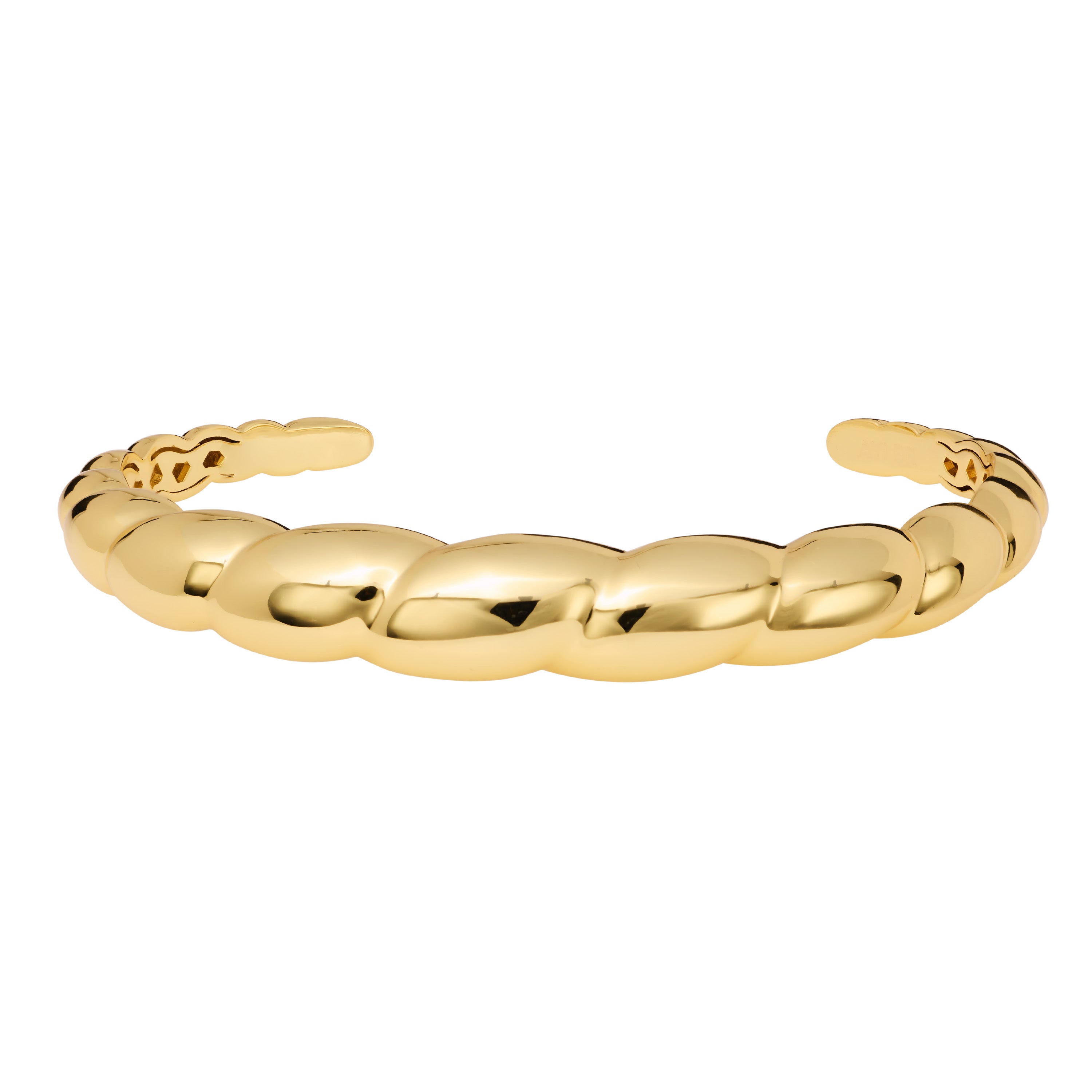 Sculpted Twist Cuff Bracelet