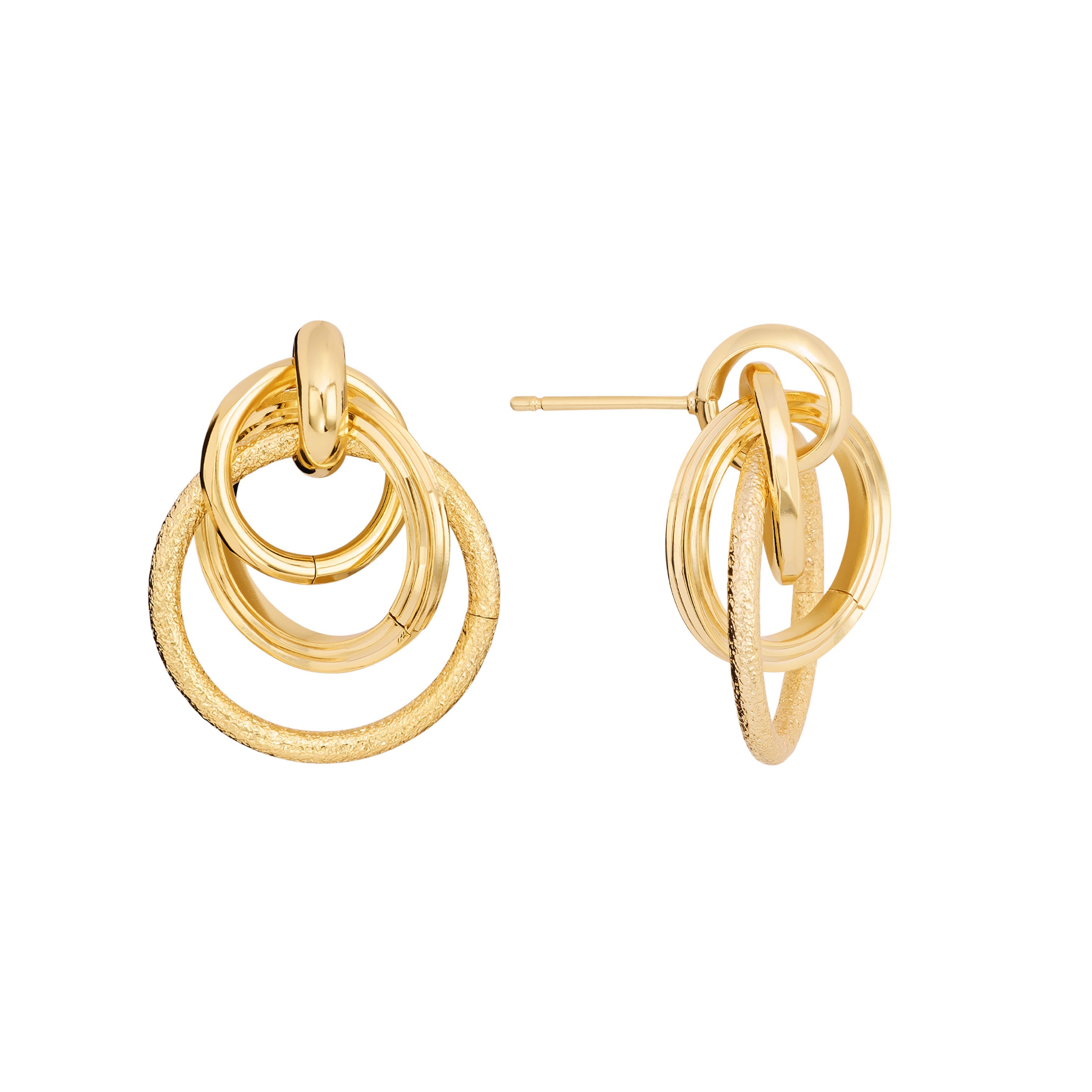 Estelle Loop Door Knocker Earrings