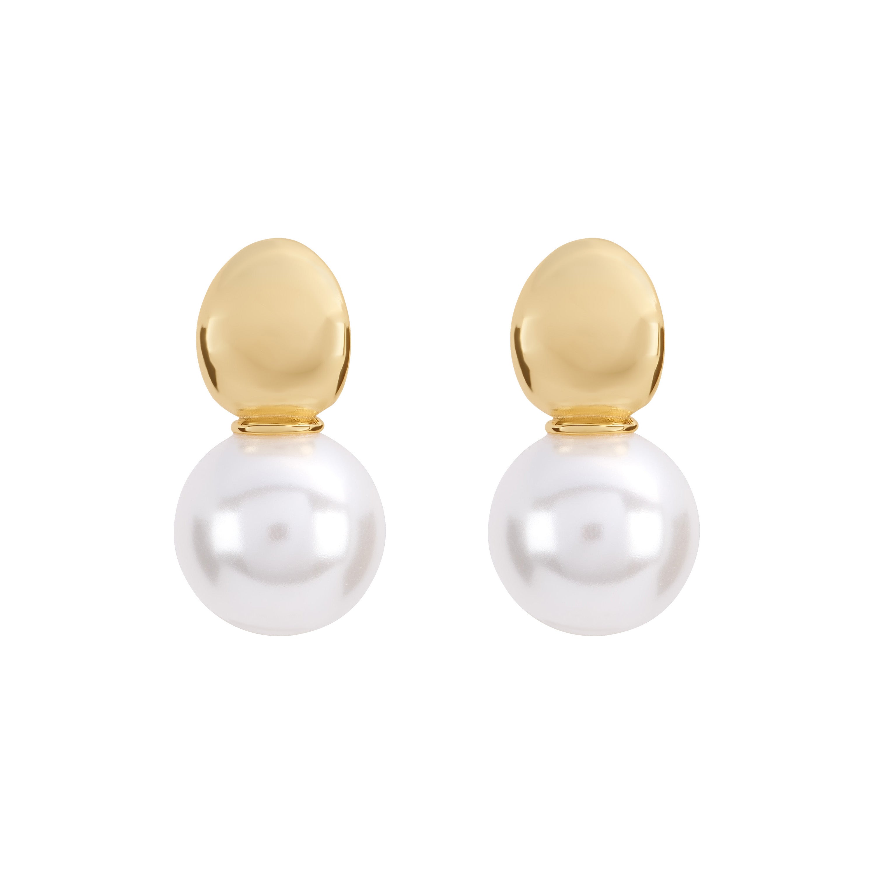 Juliana Soleil Pearl Drop Earrings