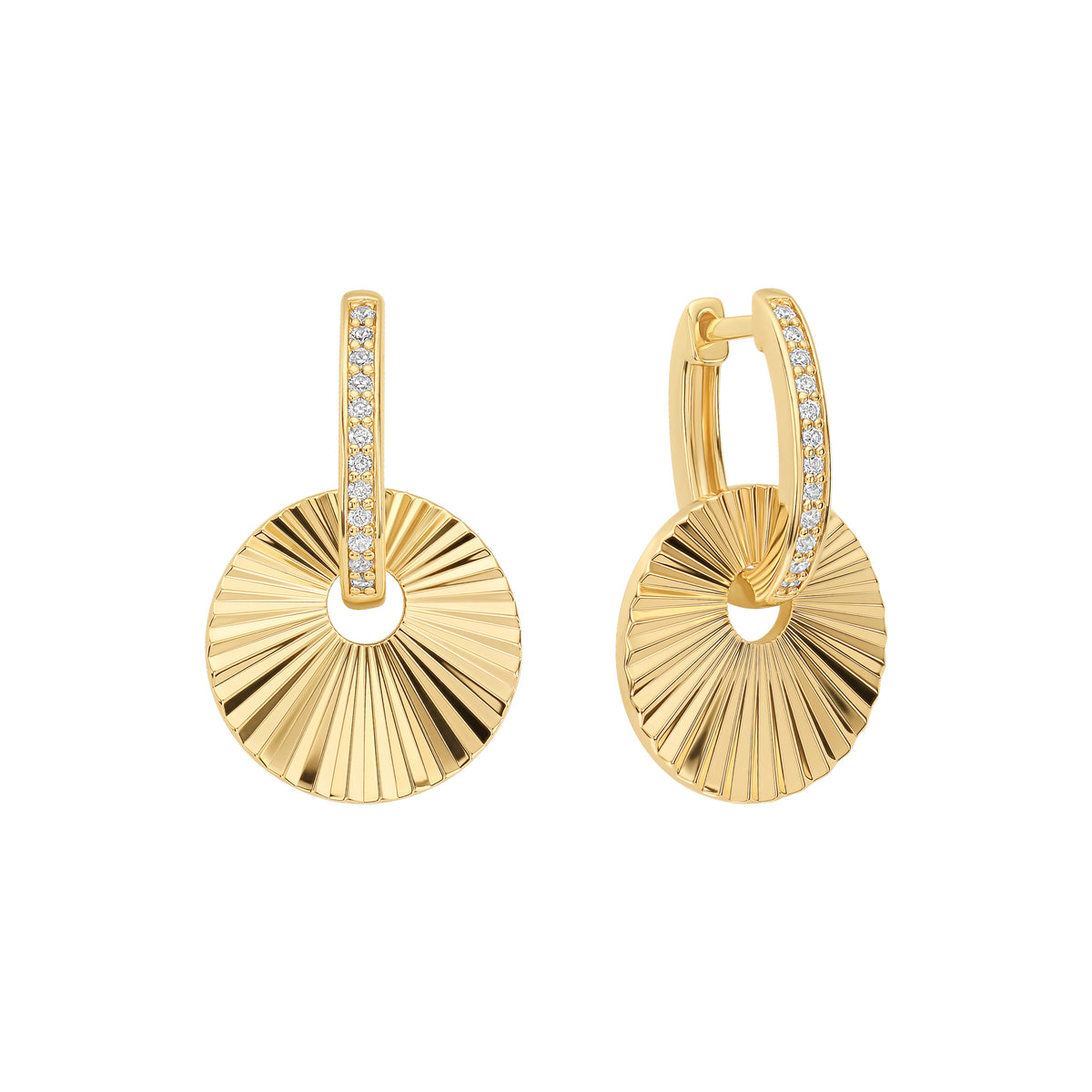 Rays of Roma Drop Earrings