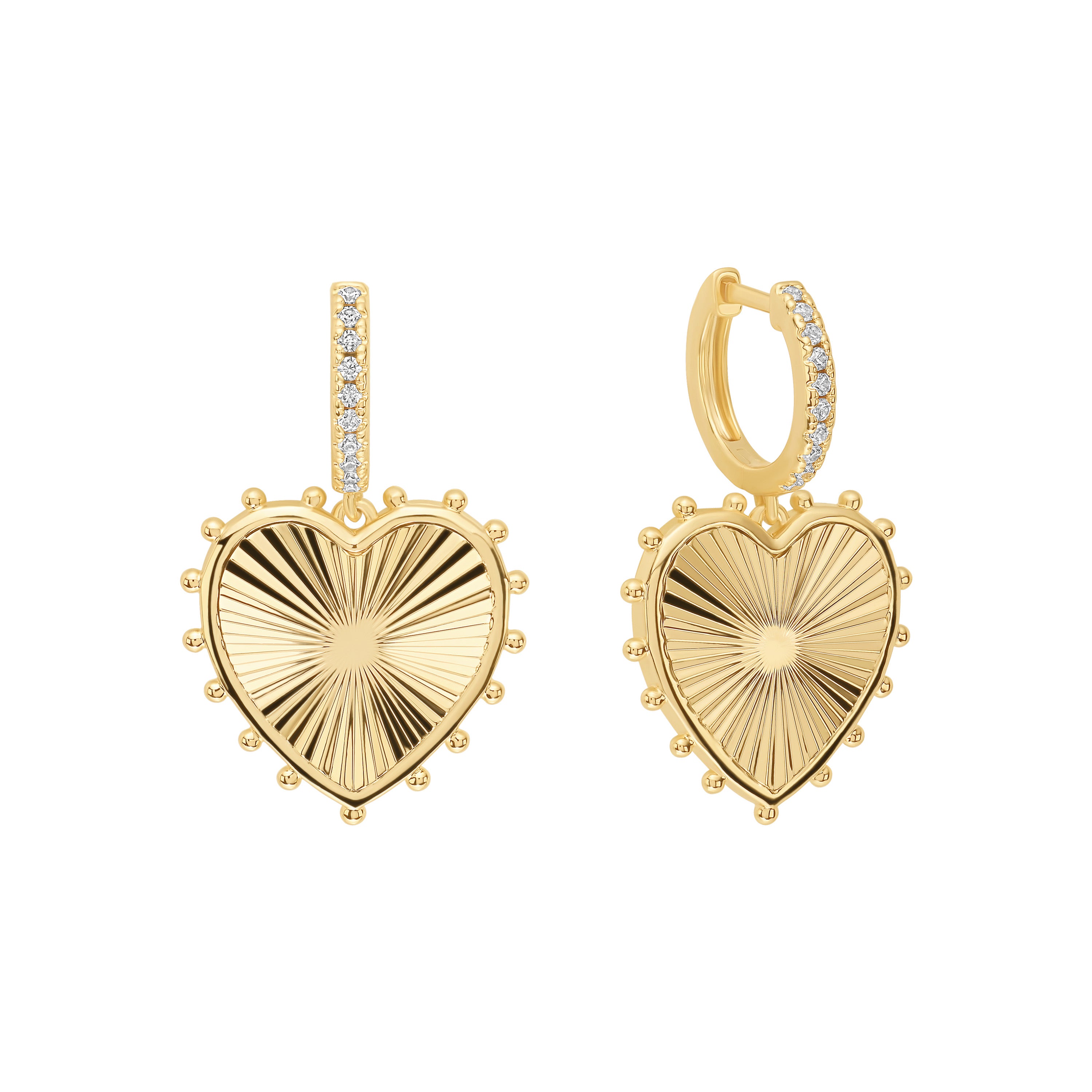 Amore Lucente Heart Earrings