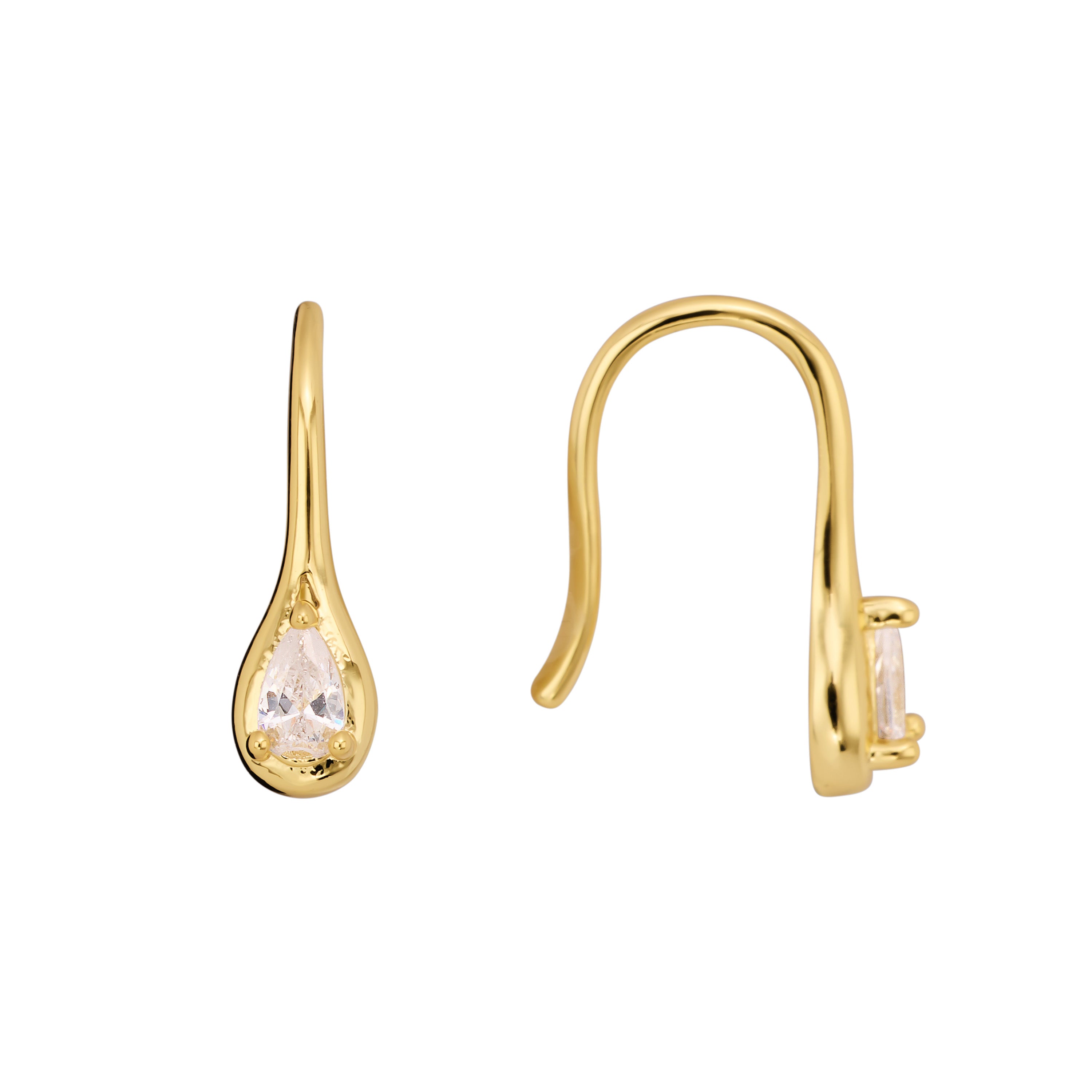 Fiore Mini Teardrop Earrings