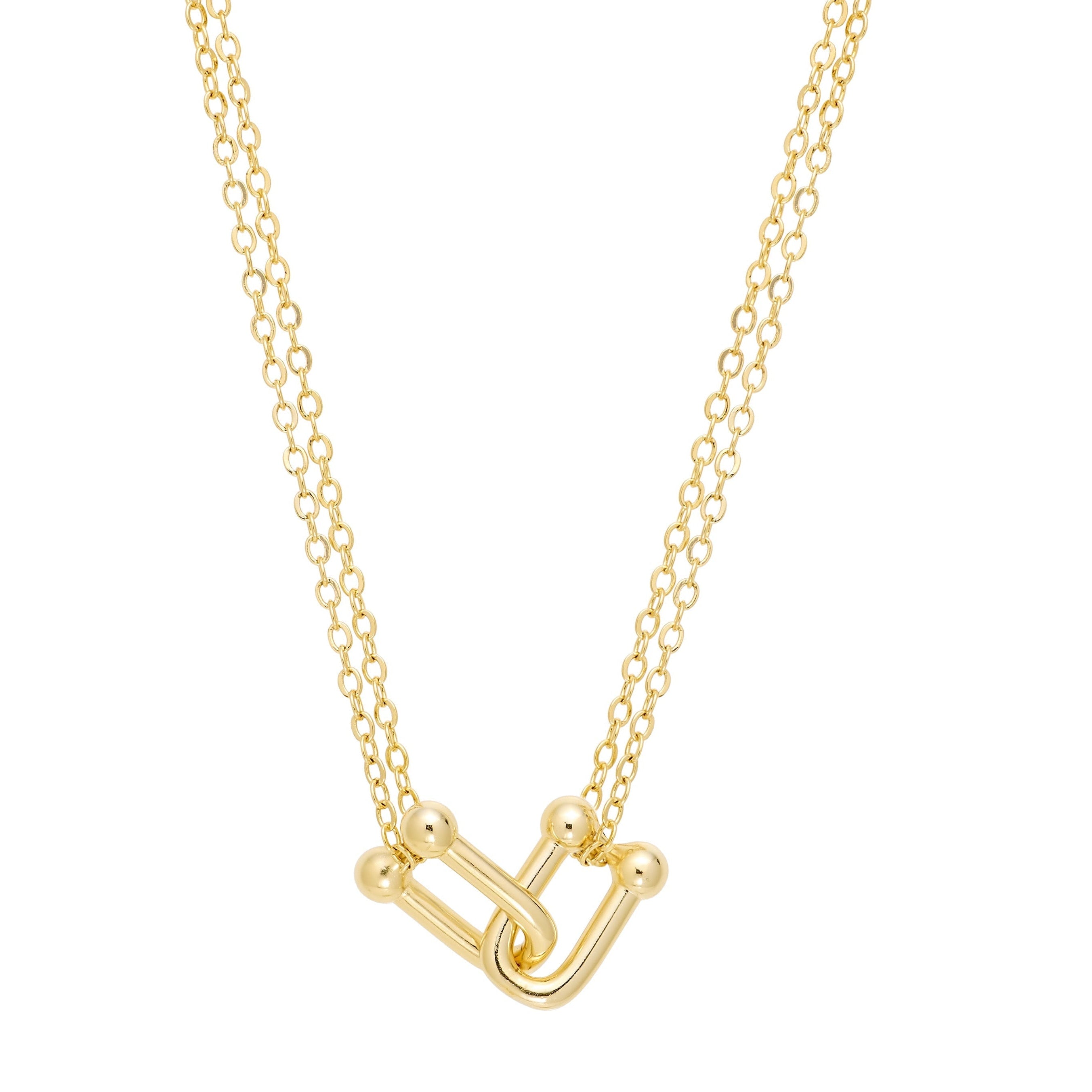 Saddle Link Necklace