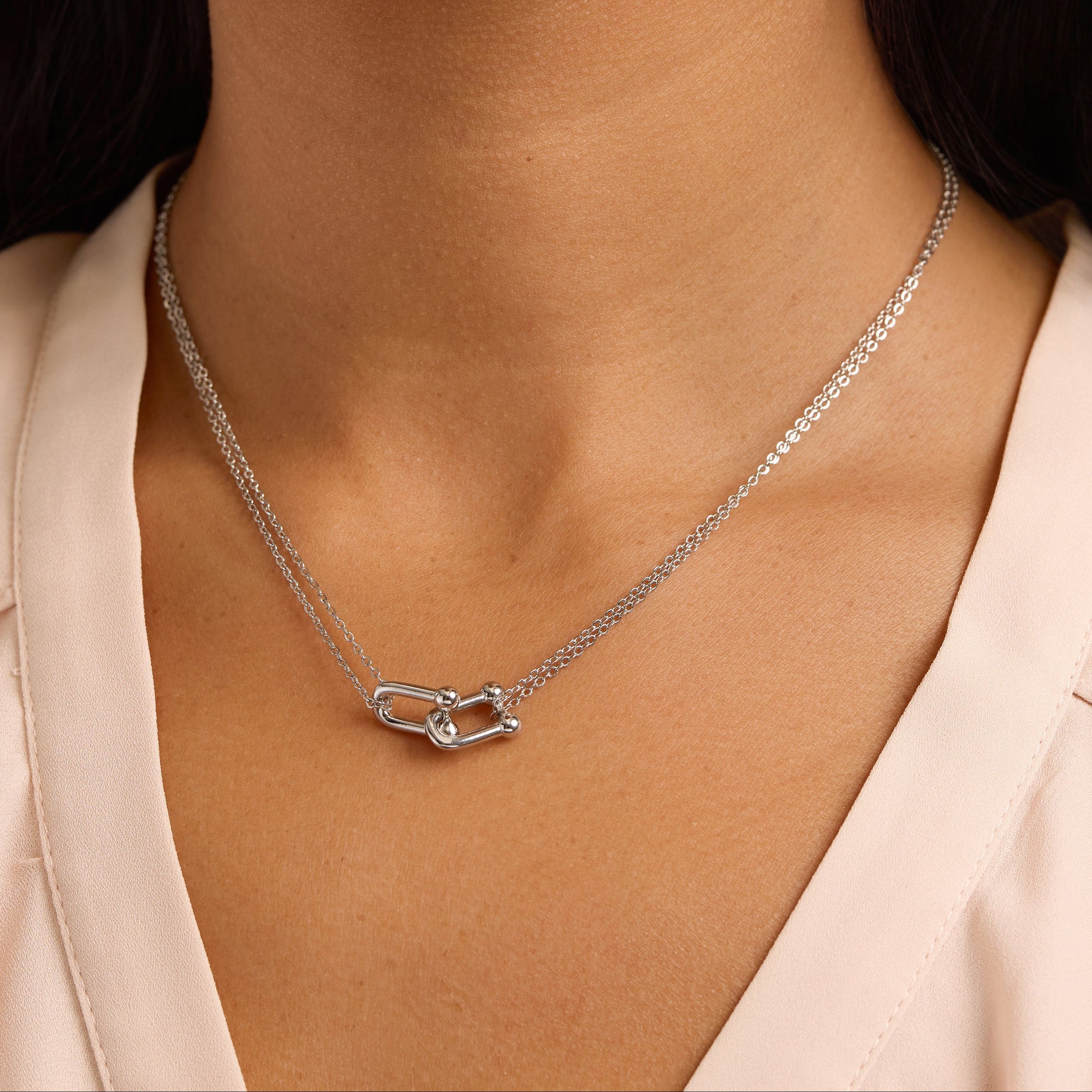 Saddle Link Necklace