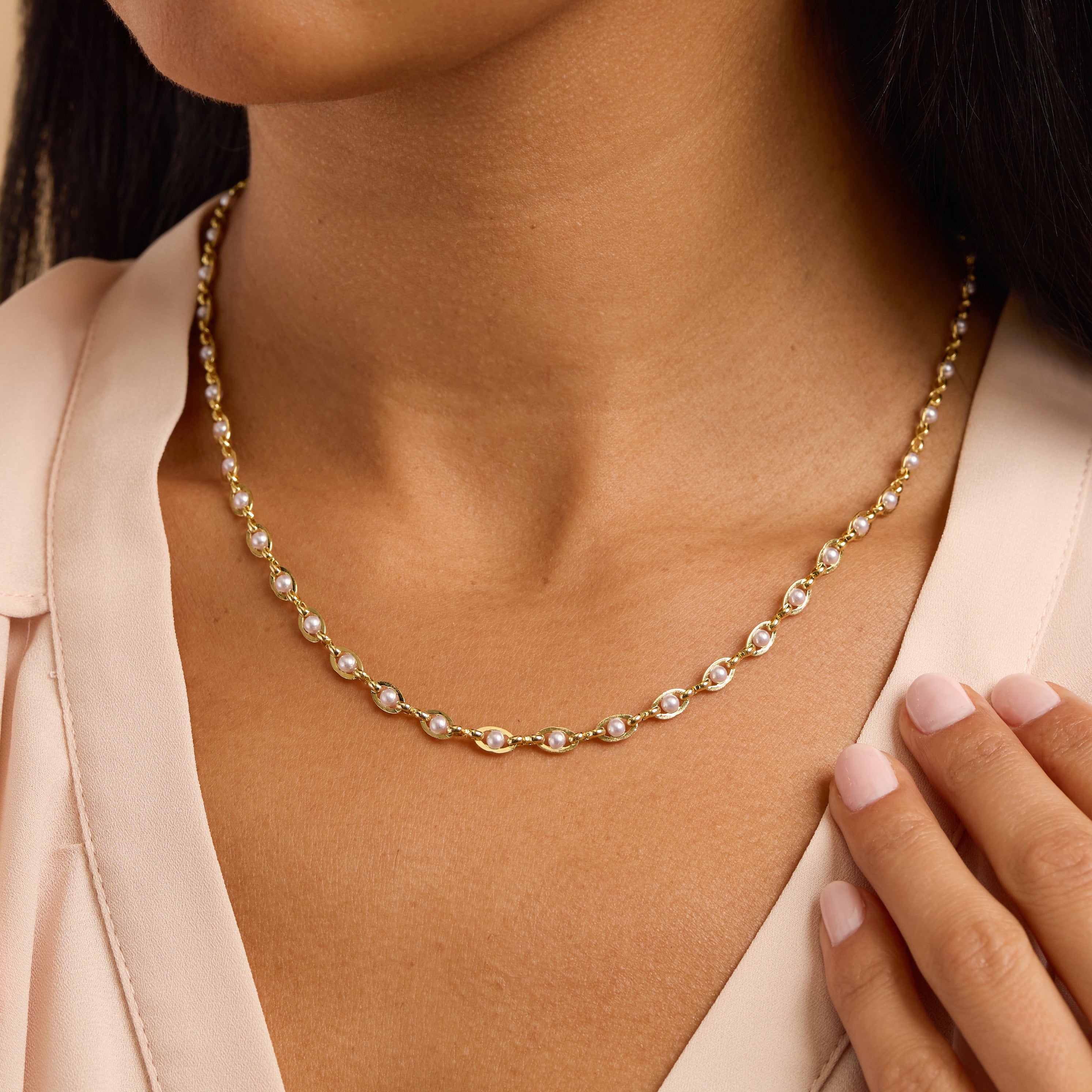 Valencia Pearl Necklace