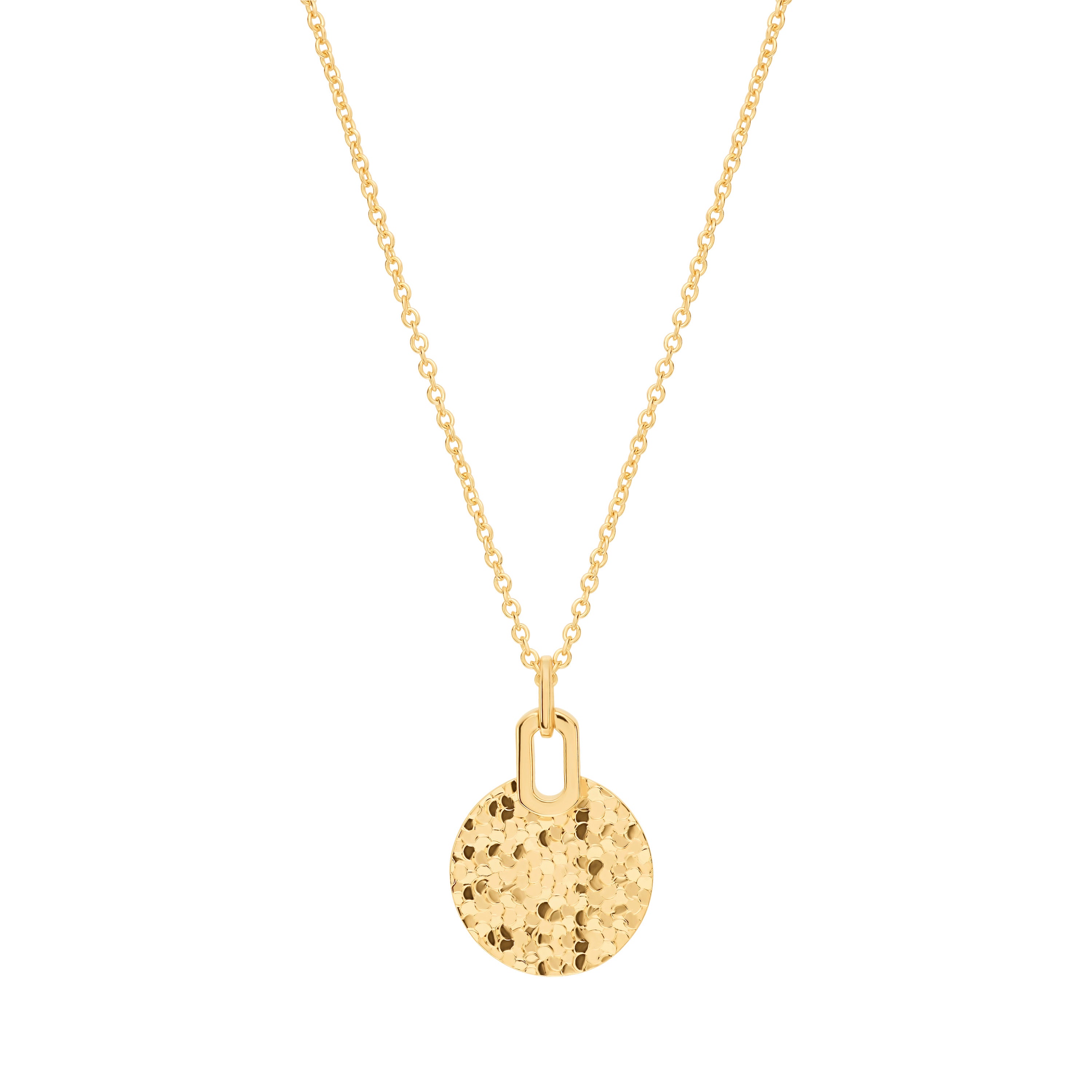 Golden Mirage Tag Necklace