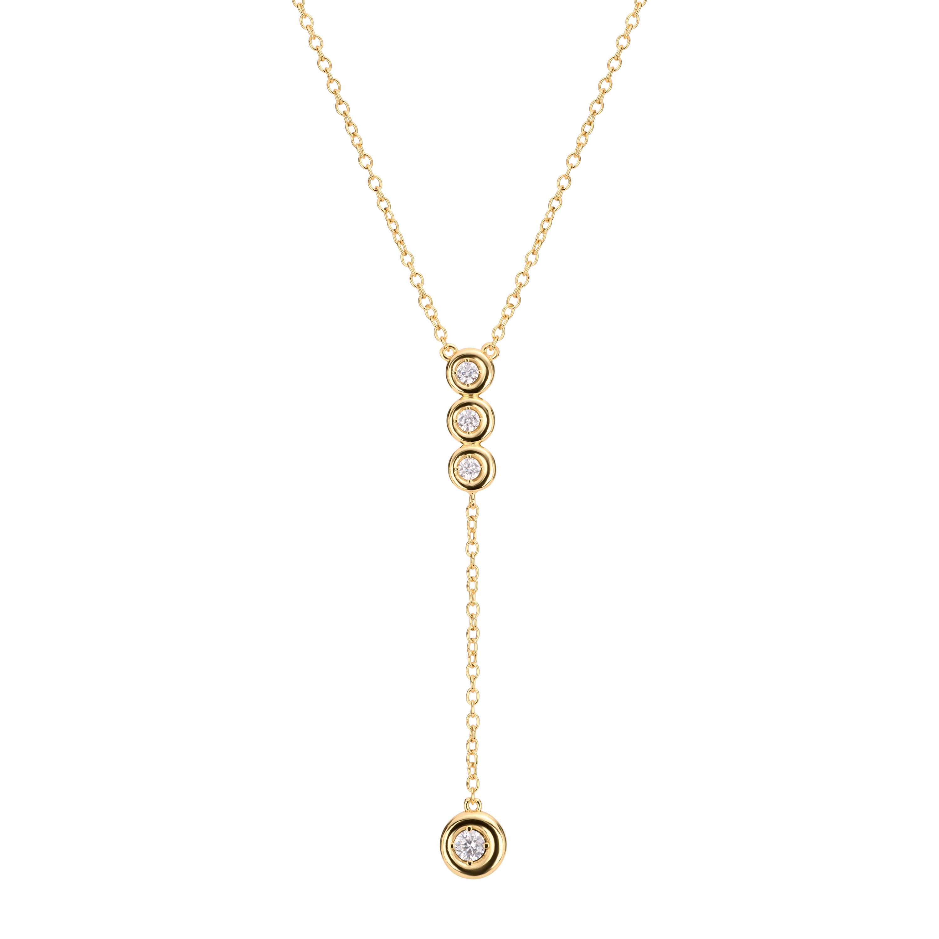 The Bezel Bubble Necklace