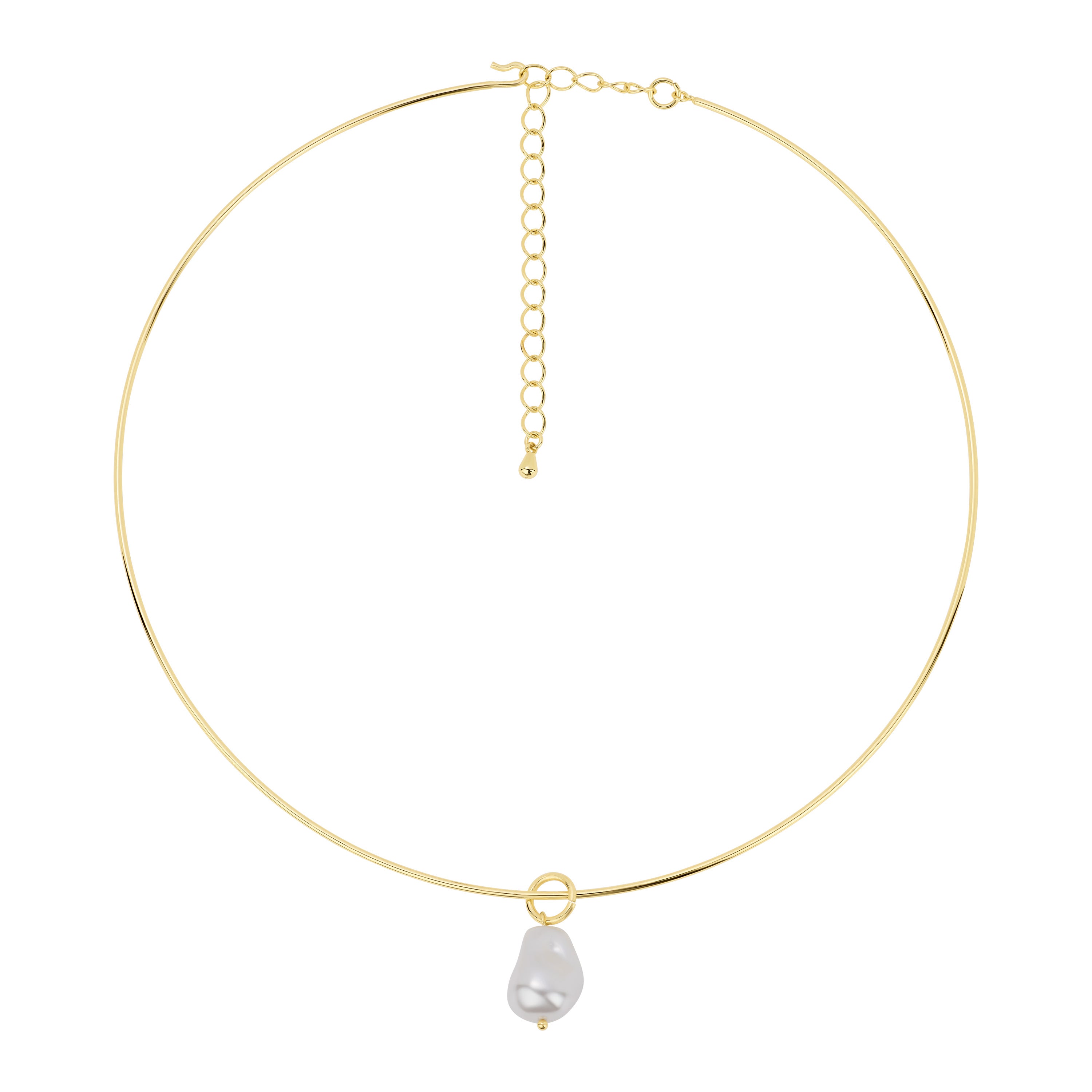 Solena Pearl Collar Necklace