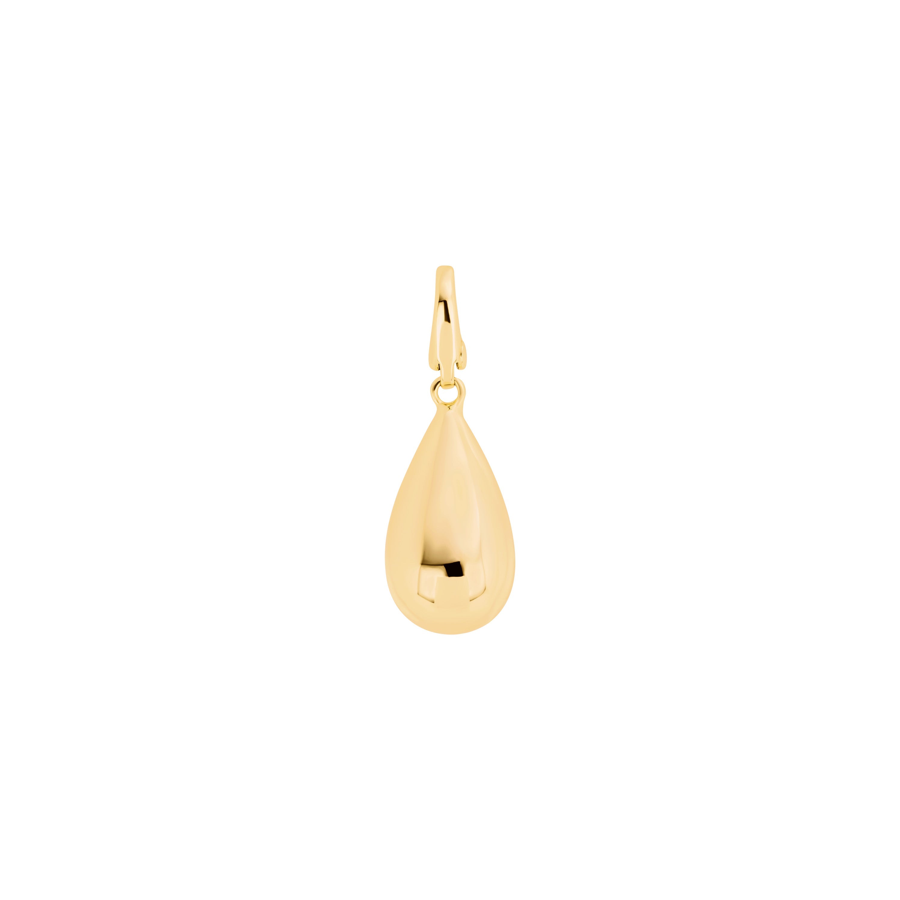 Puffed Teardrop Charm