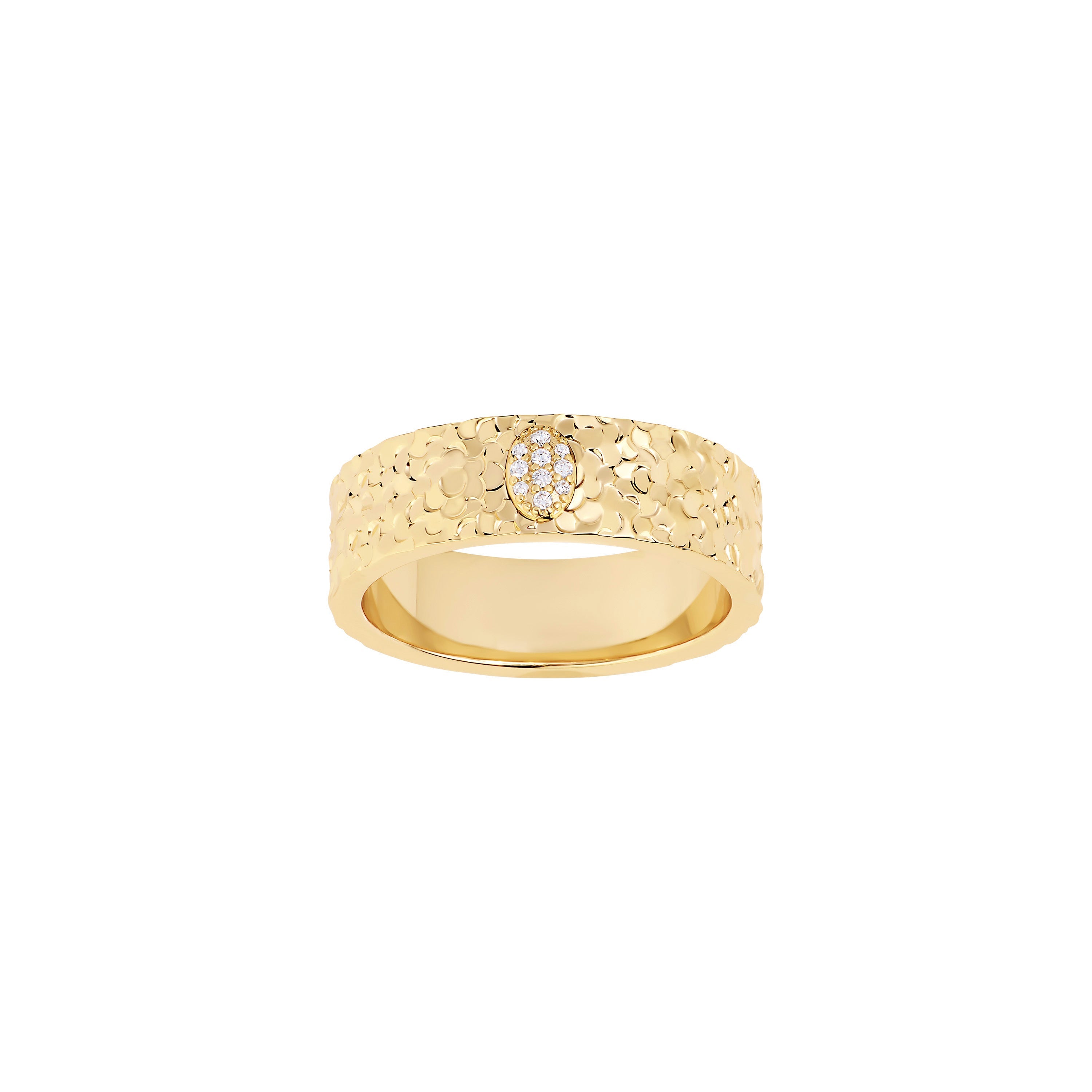 Oasis Textured Ring