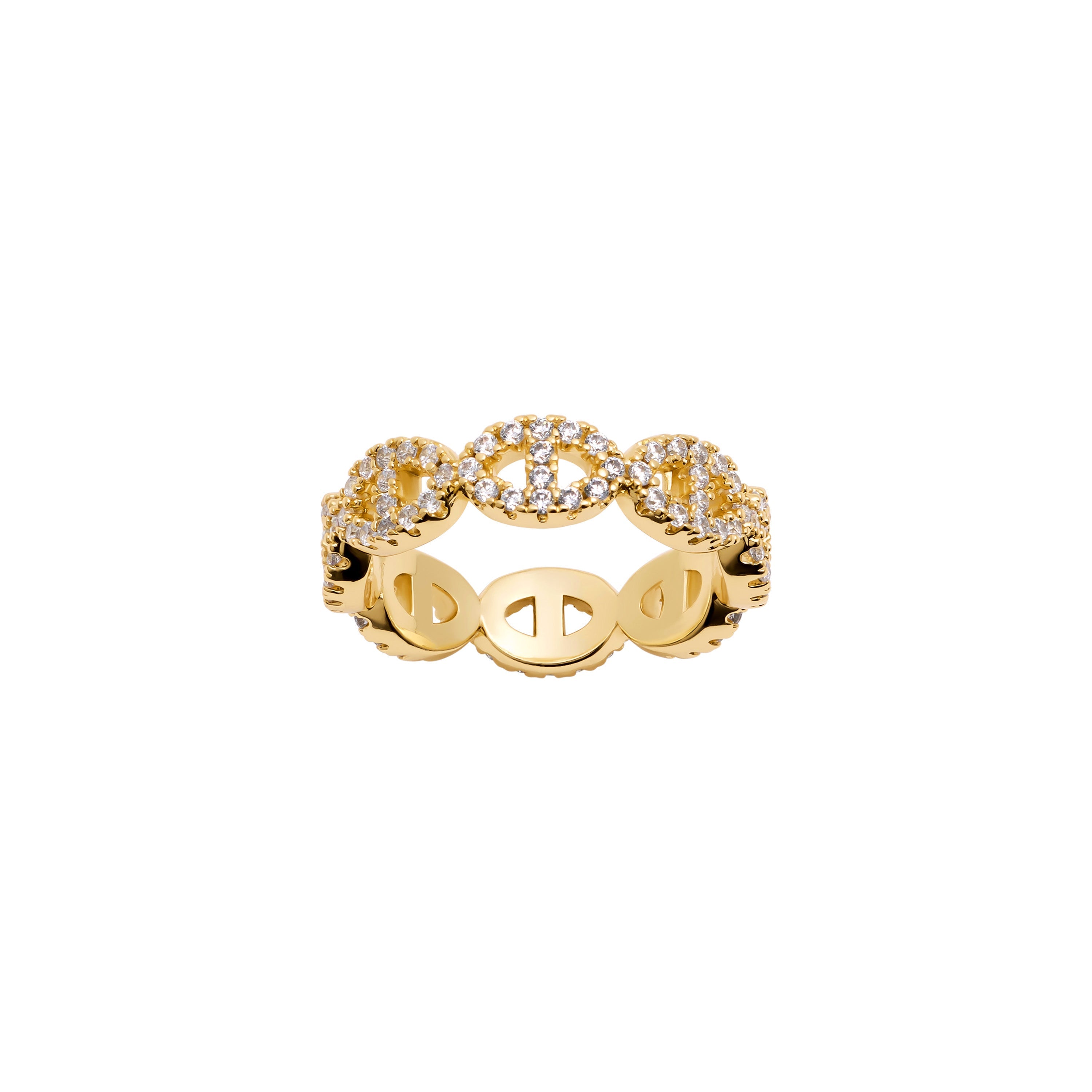 Classic Pavé Mariner Ring