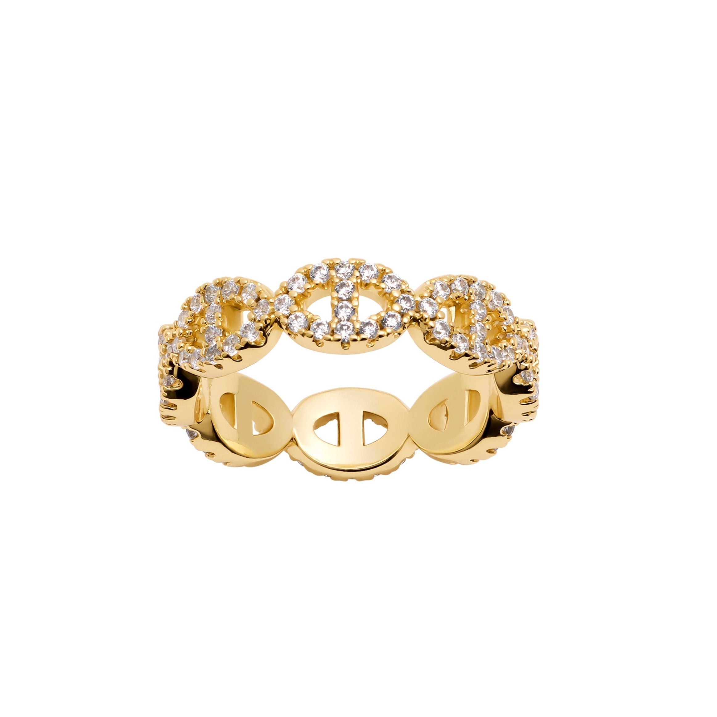 Classic Pavé Mariner Ring