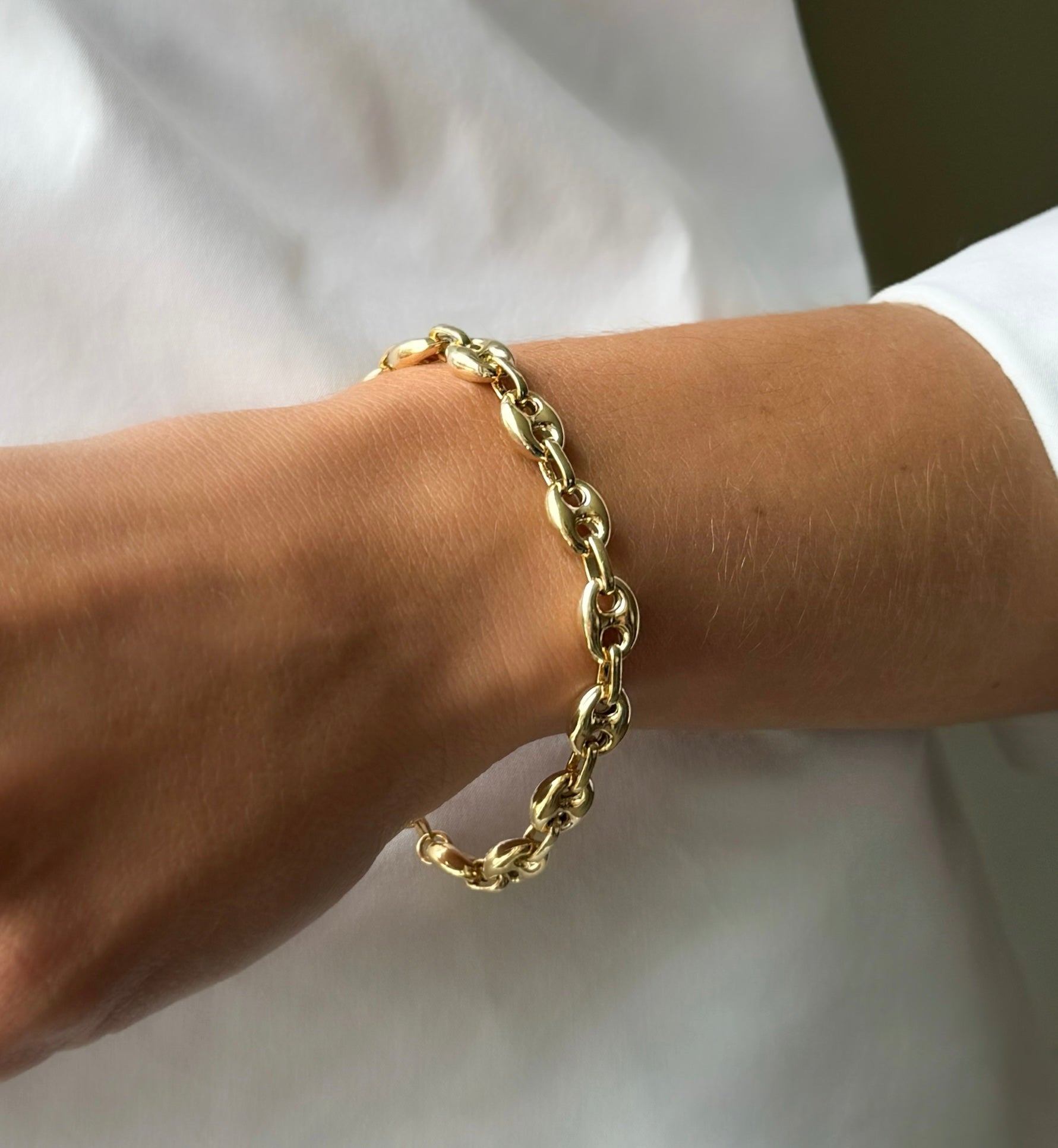 Puffy Mariner Chain Bracelet