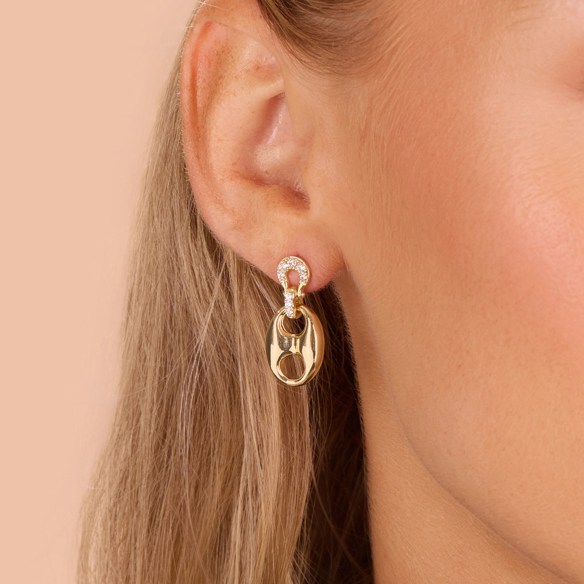 Regatta Pavé Earrings