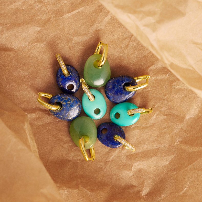 Verdant Halo Drop Earrings