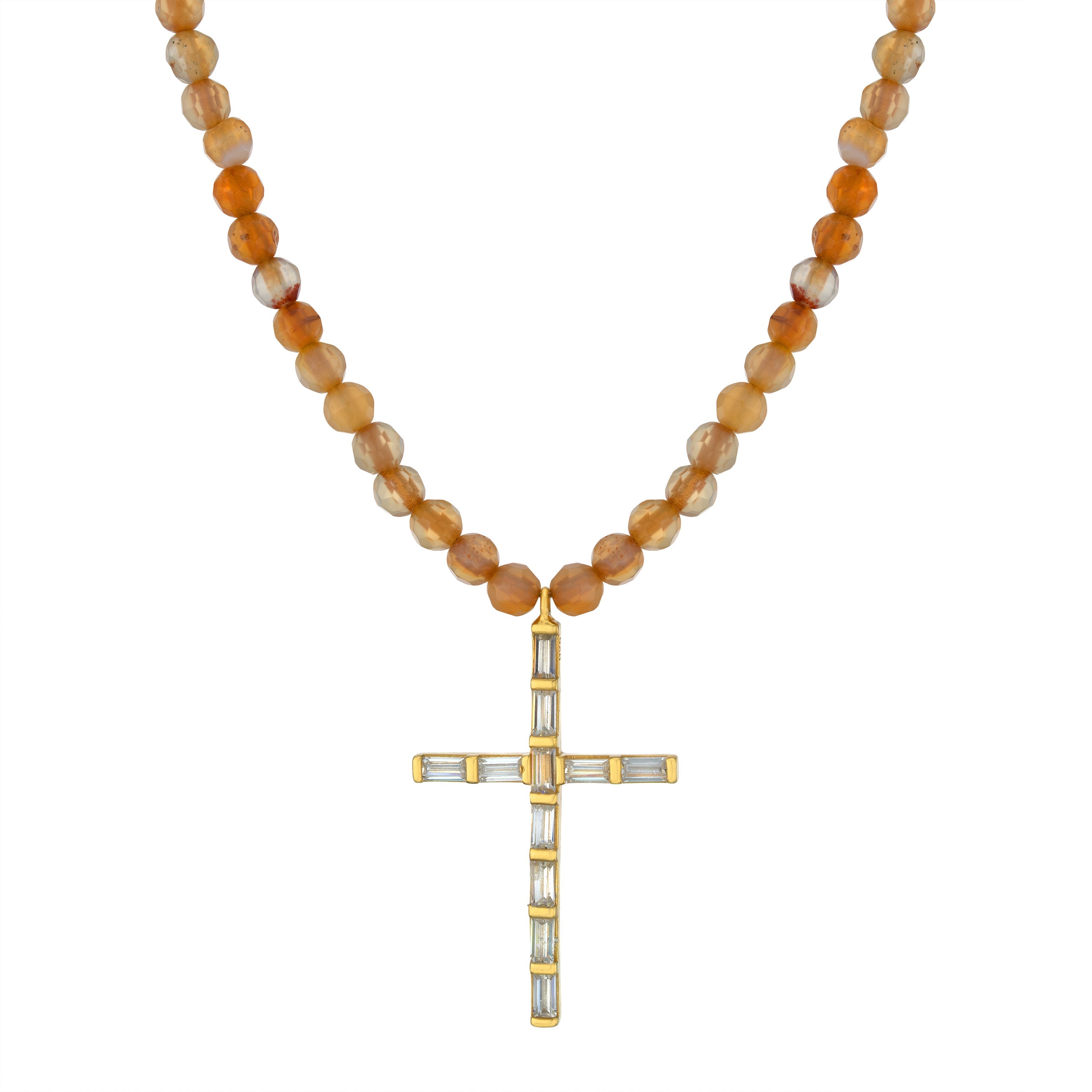 Summer Light Cross Necklace