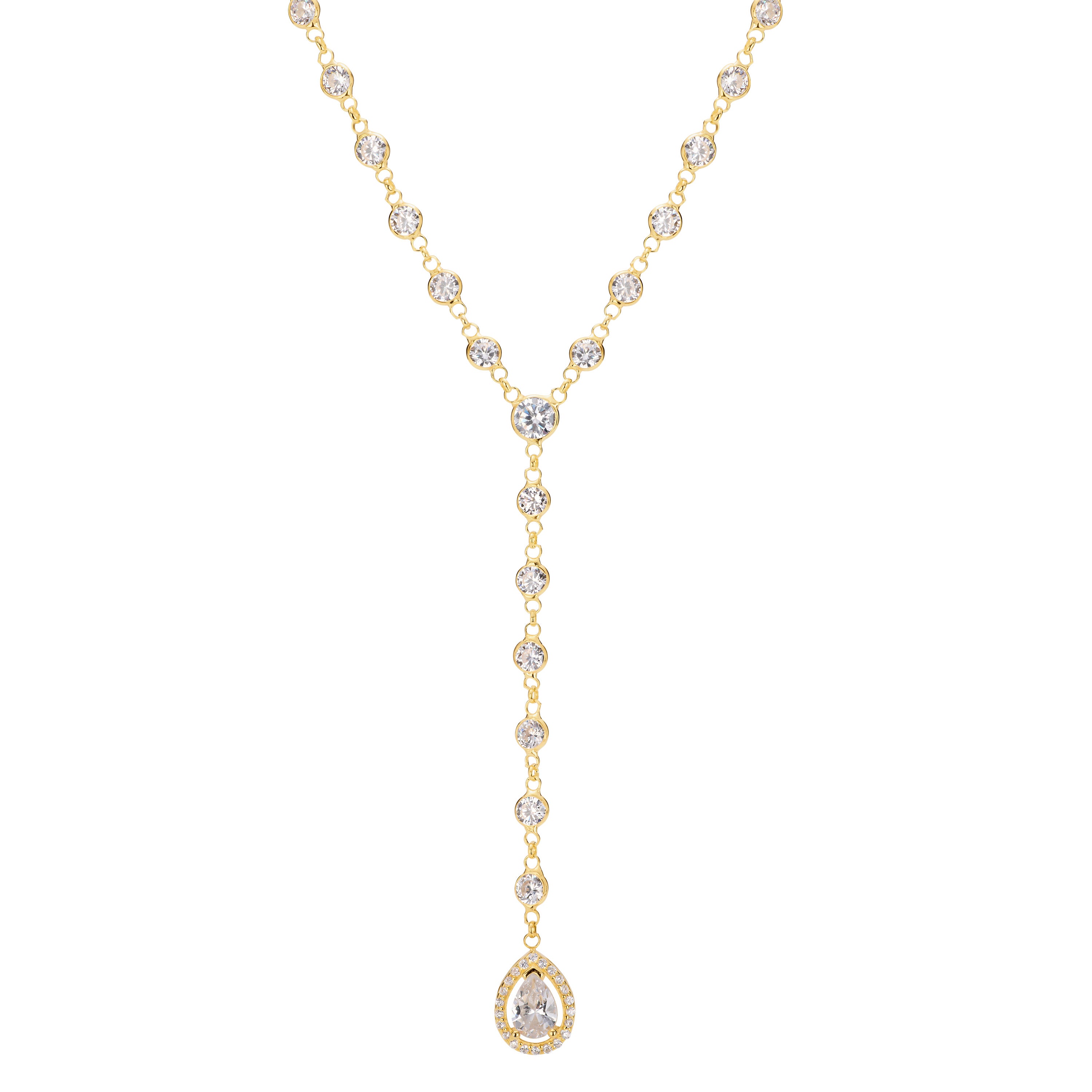 Collana Cascata Pear Necklace