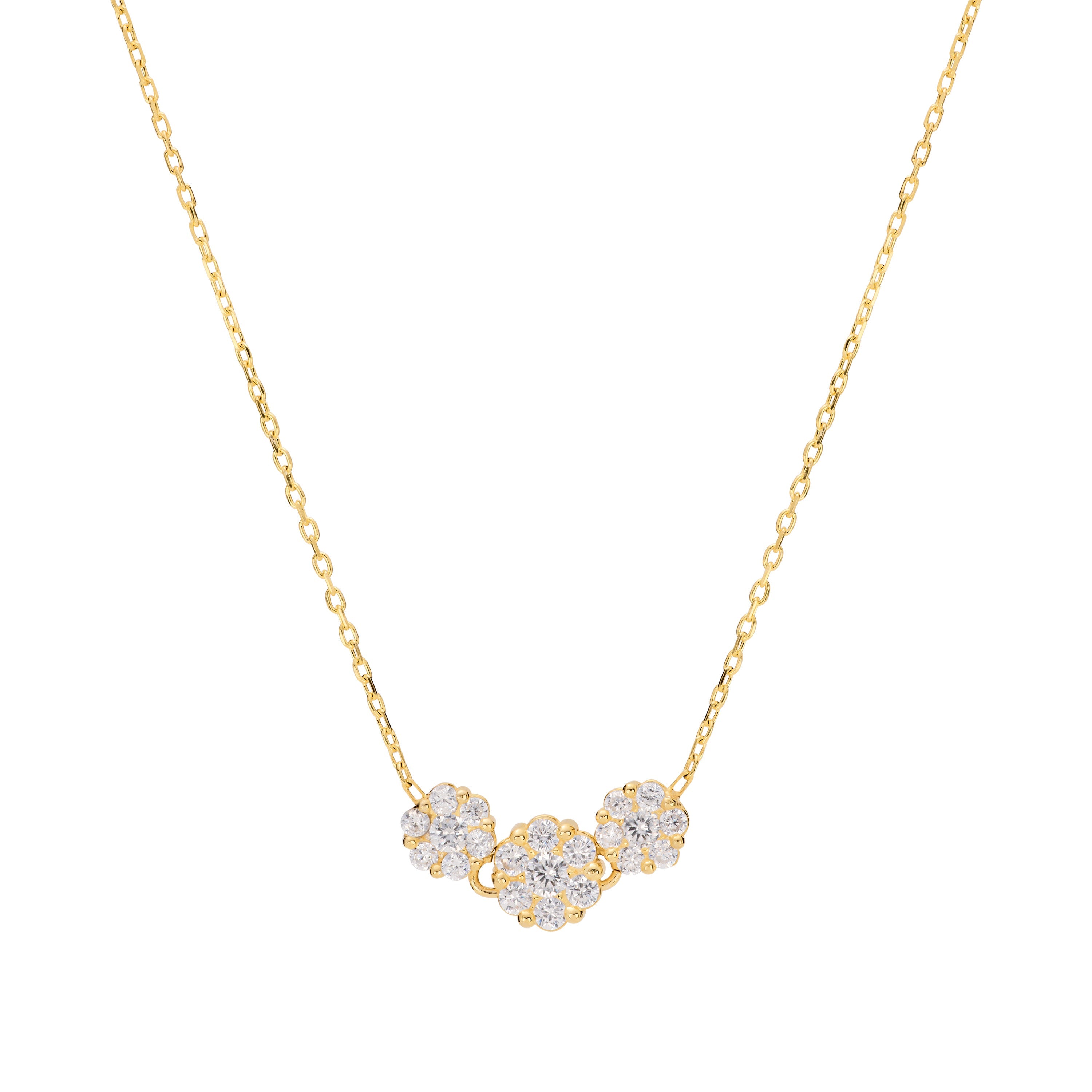Desert Bloom Trio Necklace