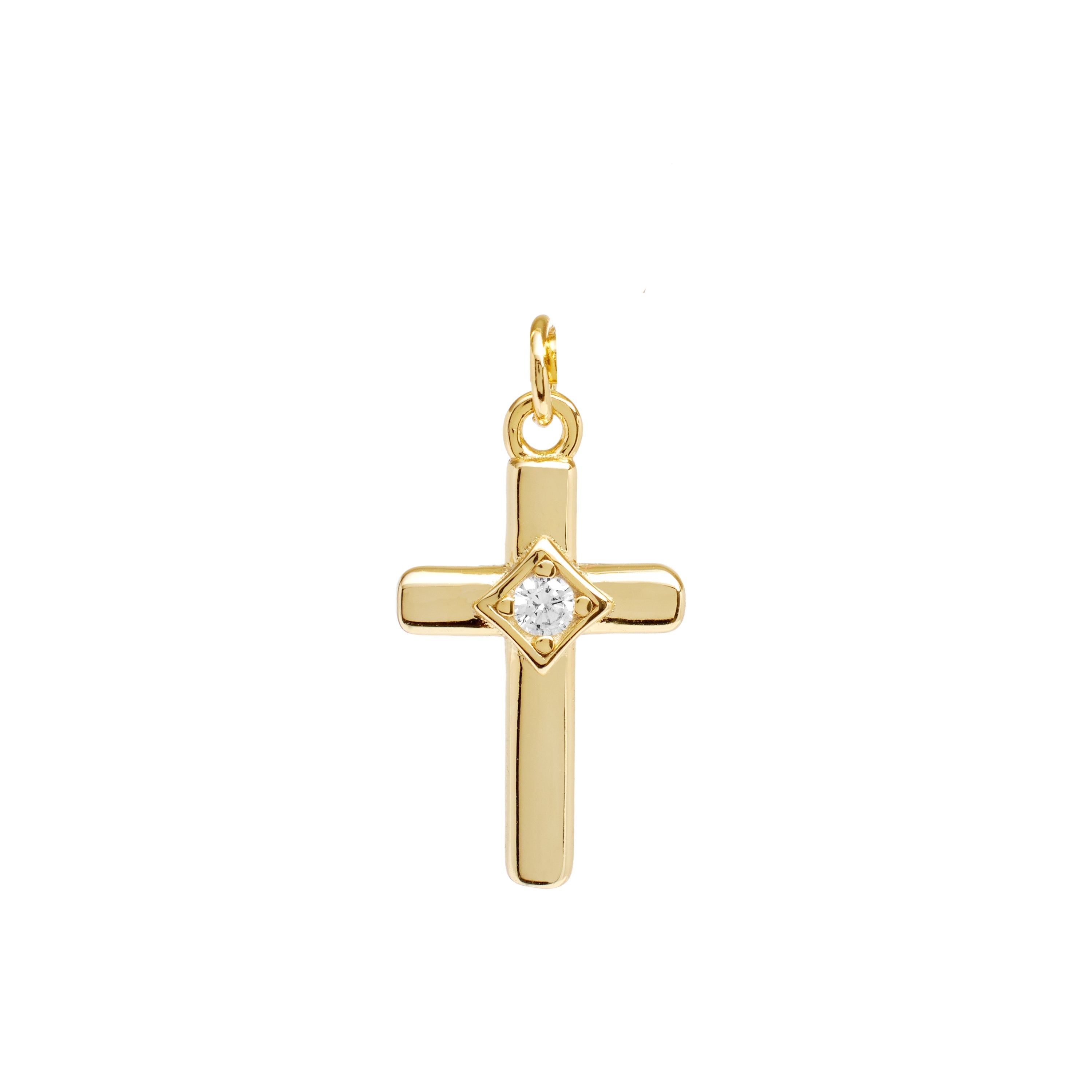 Petite Classic Cross Charm