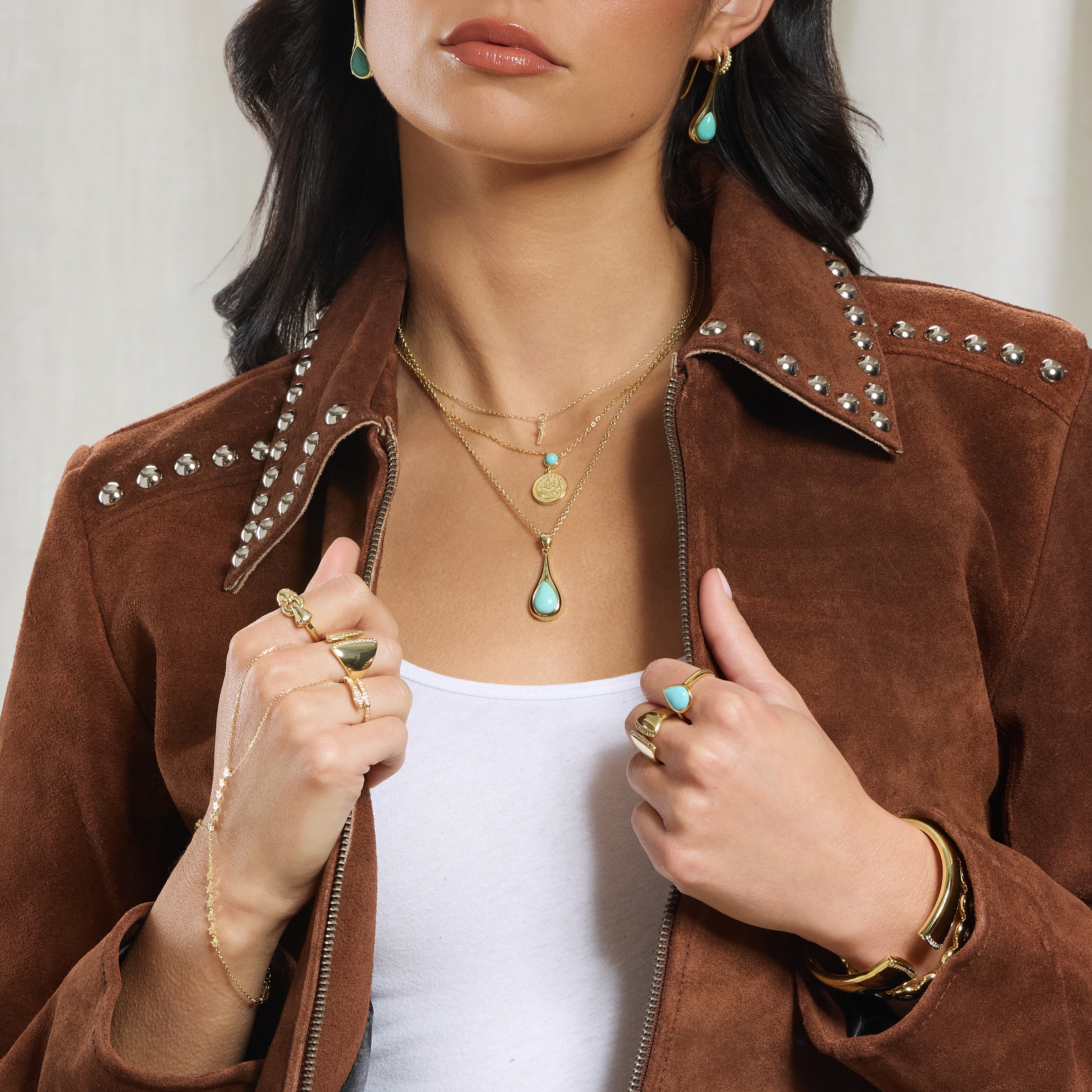 Sedona Turquoise Teardrop Ring