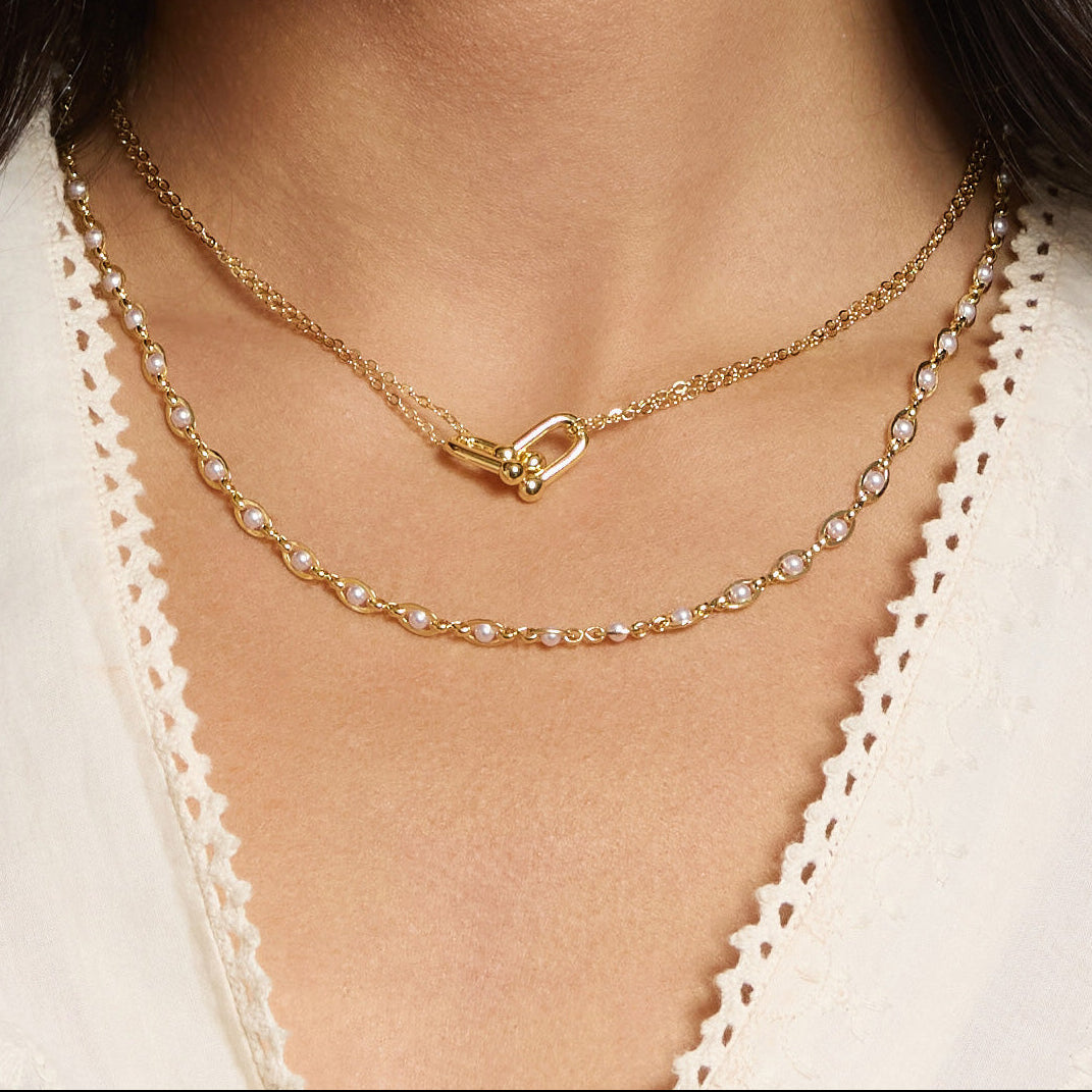 Saddle Link Necklace