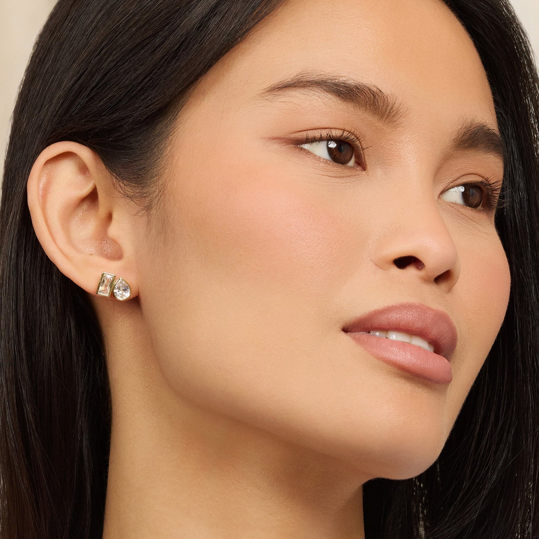 Toi Et Moi Stud Earrings