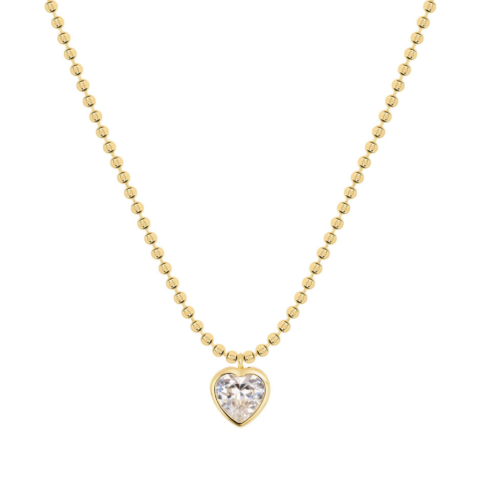 Celeste Heart Pendant Necklace