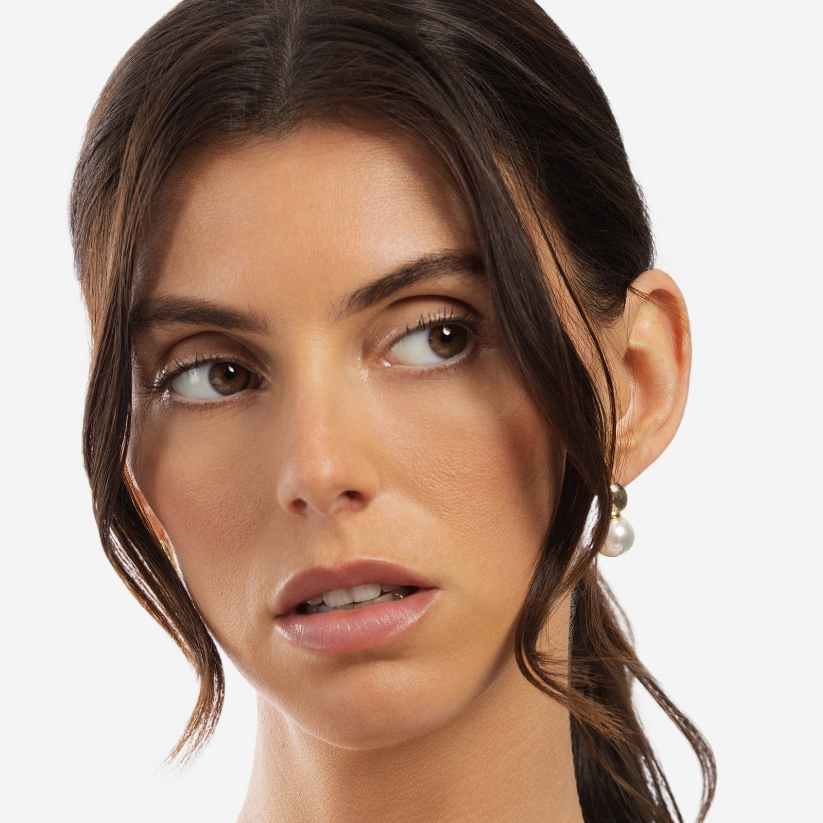 Juliana Soleil Pearl Drop Earrings