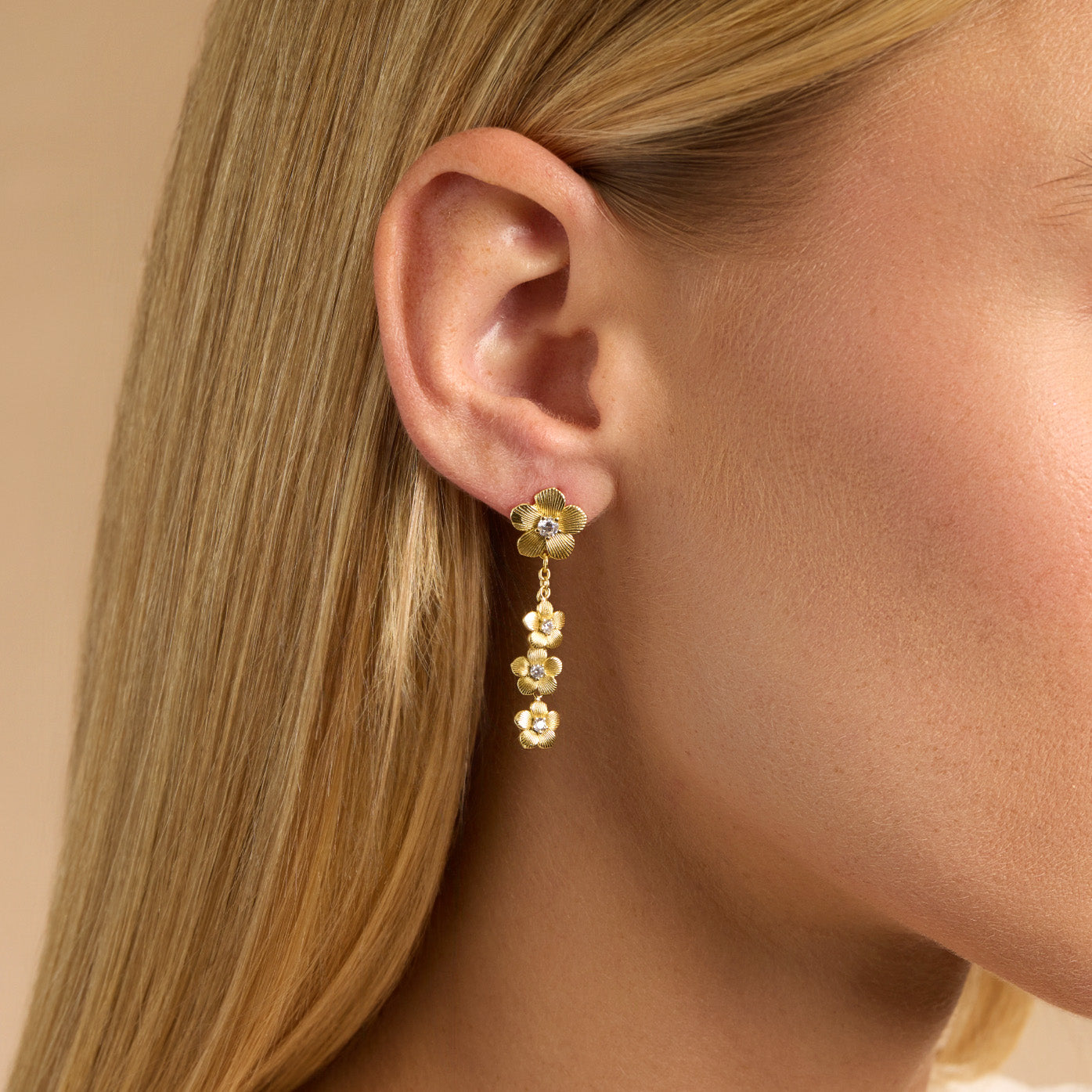 Coastal Bloom Drop Earrings