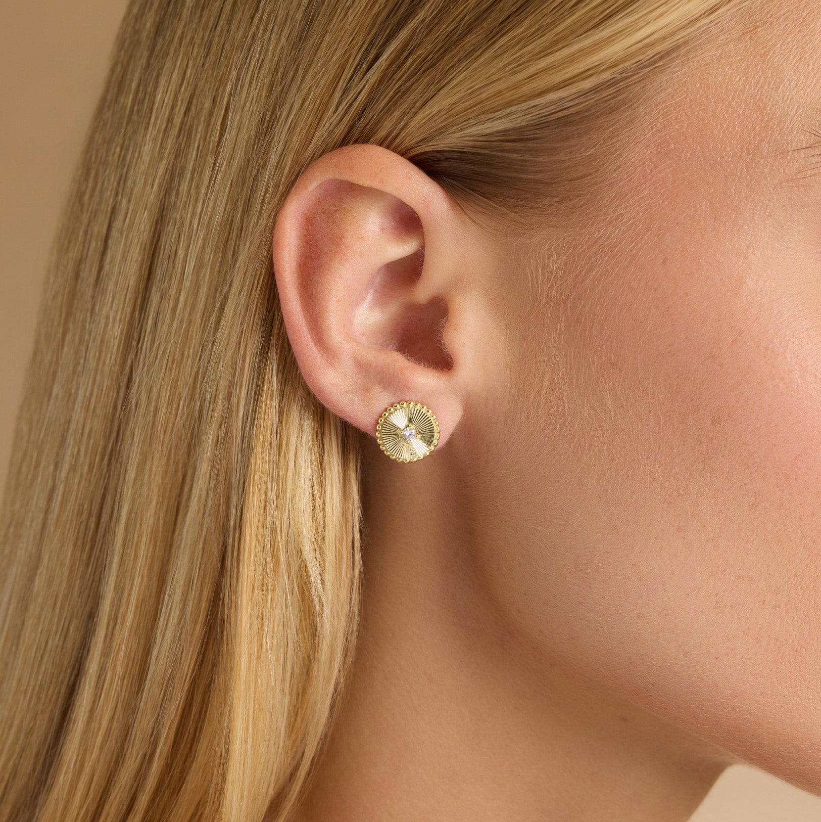 Golden Hour Stud Earrings