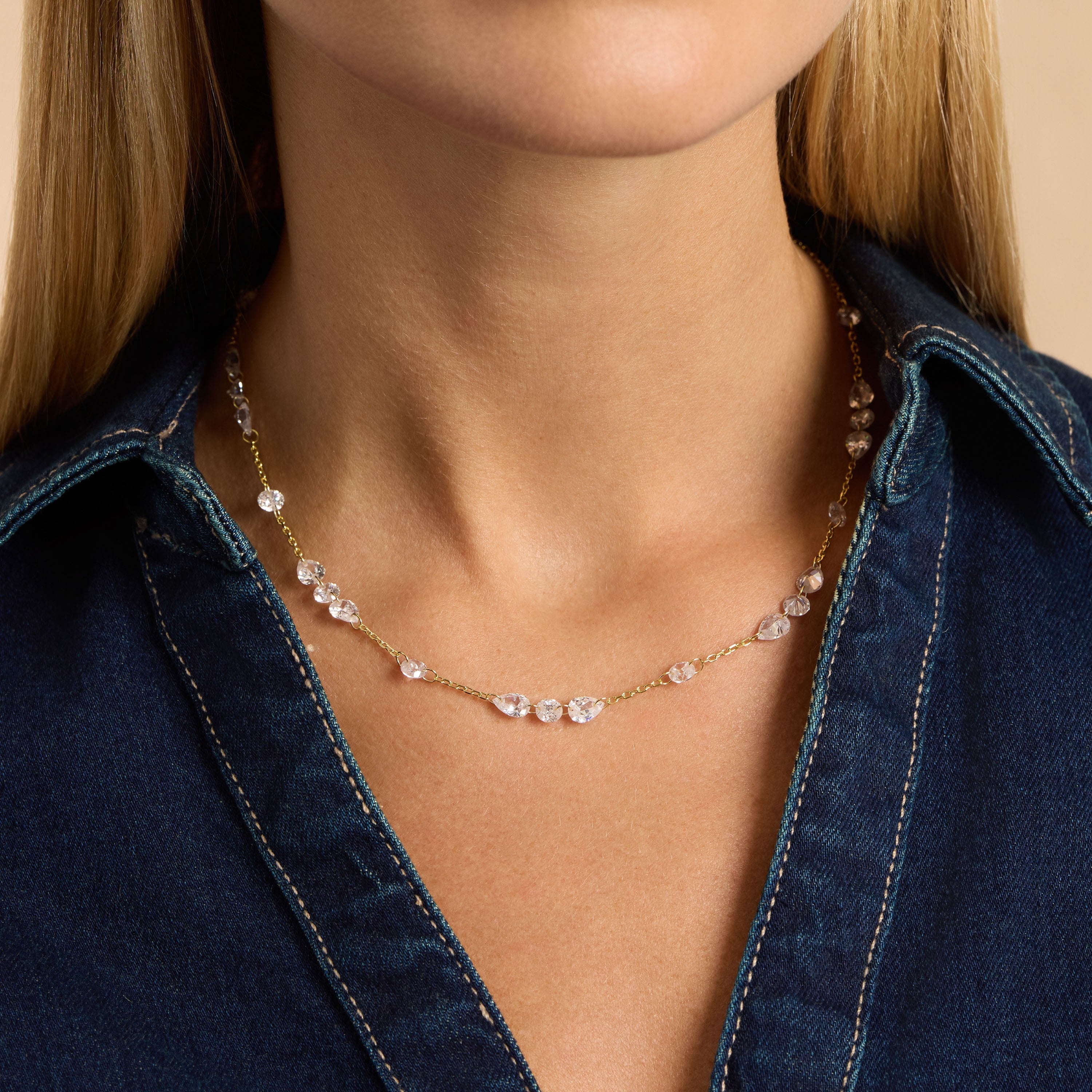 Solenne Station Necklace